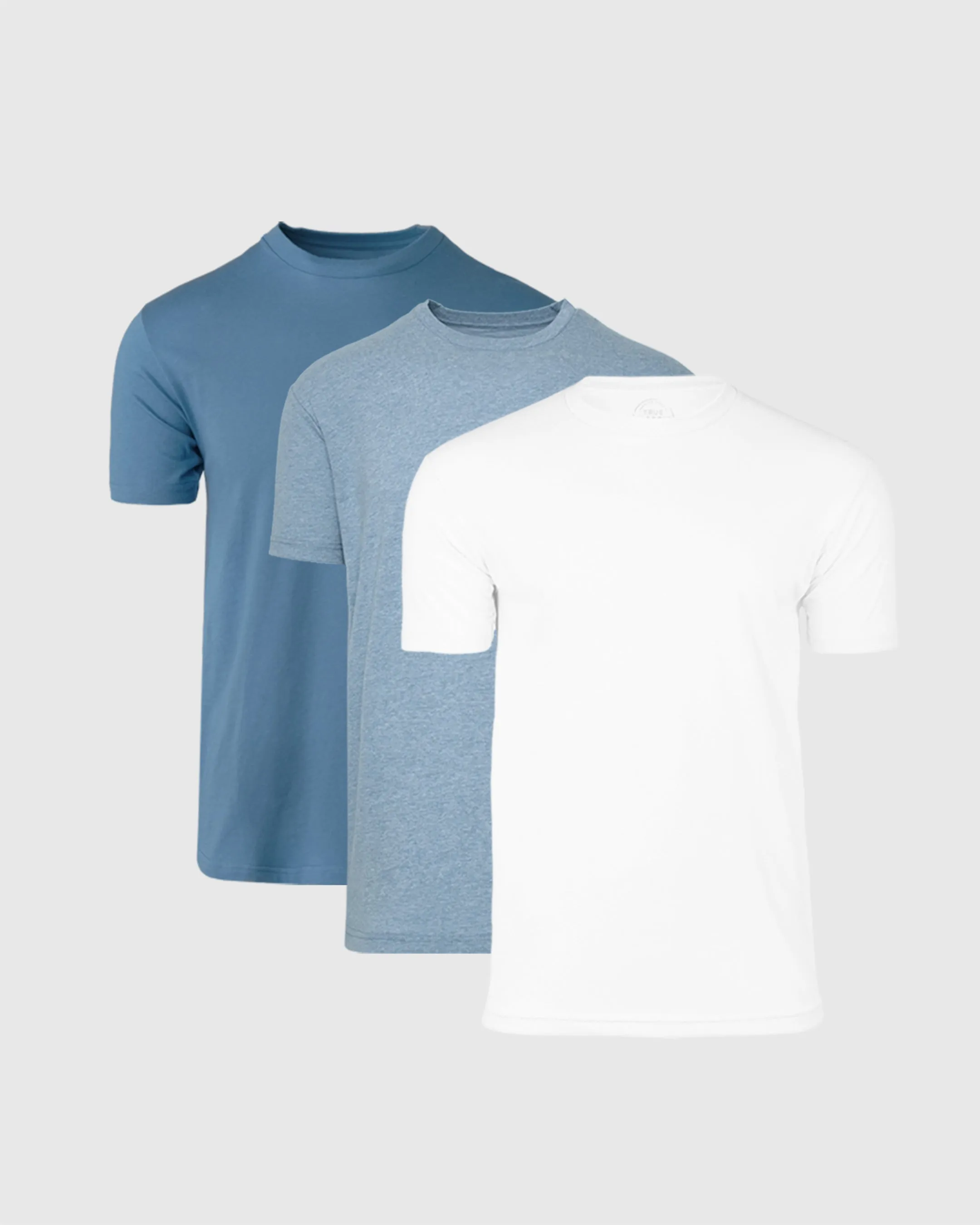Blues Crew Neck T-Shirt 3-Pack sold by True Classic
