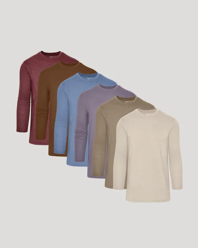 Seasonal Tall Classic Long Sleeve Crew 6-Pack sold by True Classic