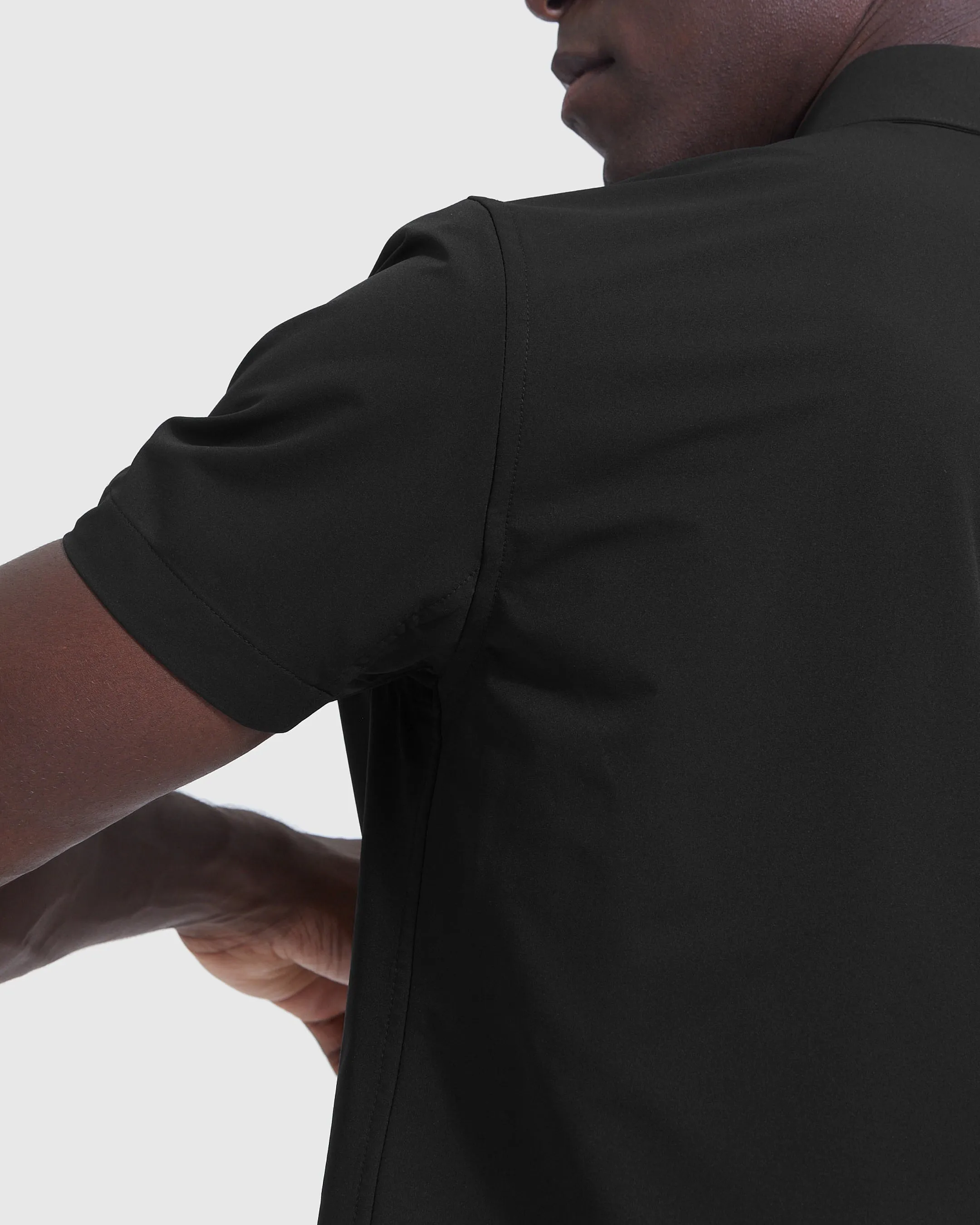 Black & Carbon Commuter Short Sleeve Shirt 2-Pack sold by True Classic product image thumbnail 5