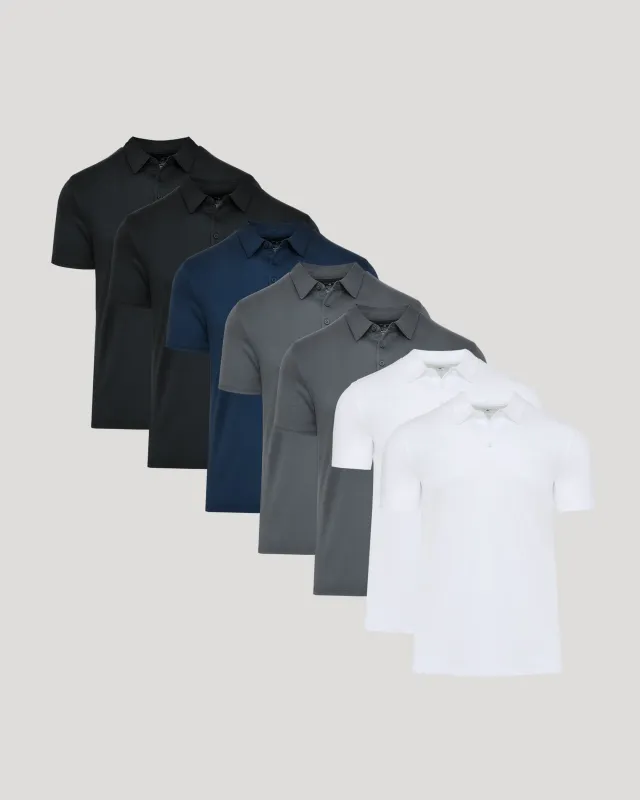 Pima Polo 7-Pack sold by True Classic