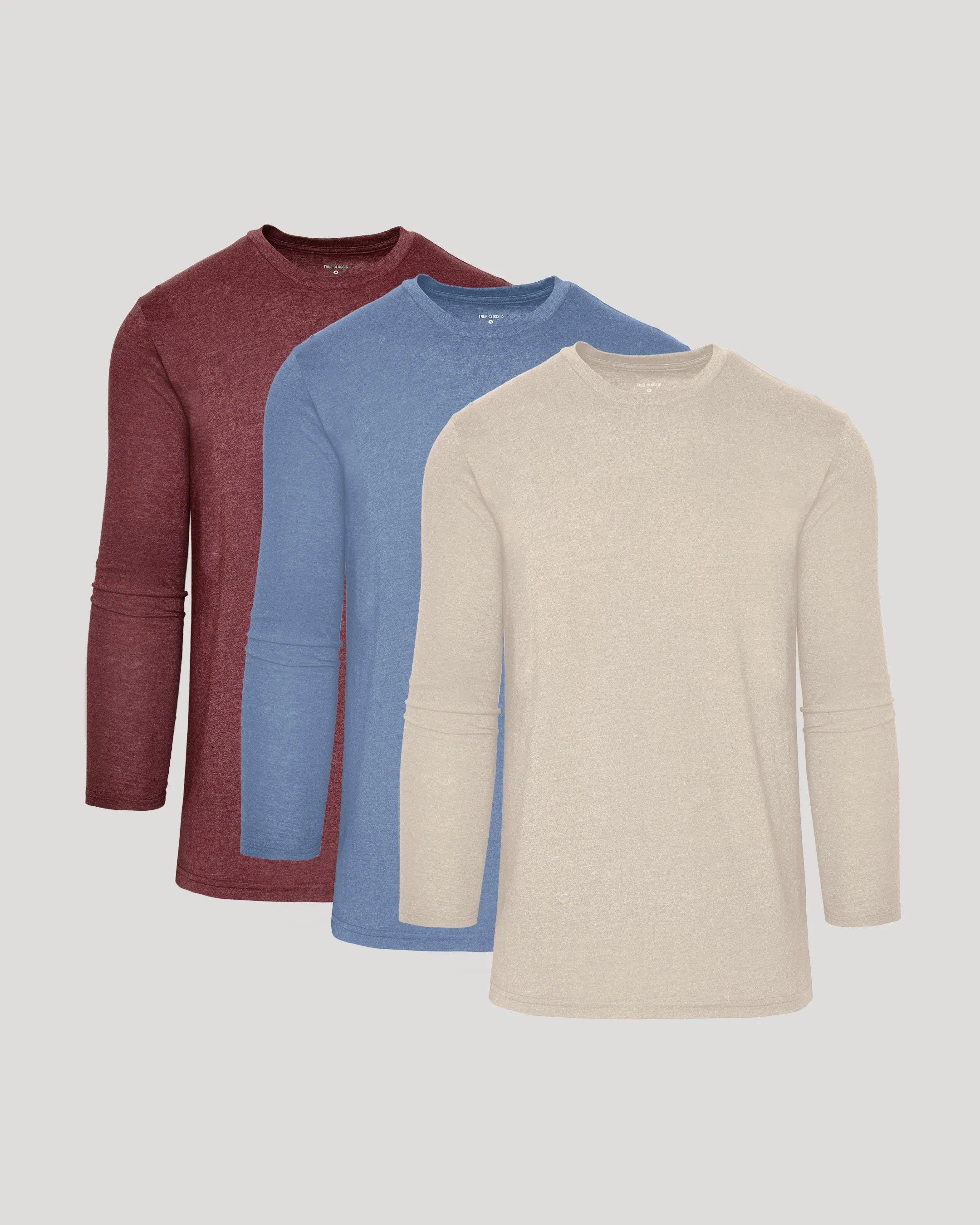 Seasonal Classic Long Sleeve Crew 3-Pack sold by True Classic