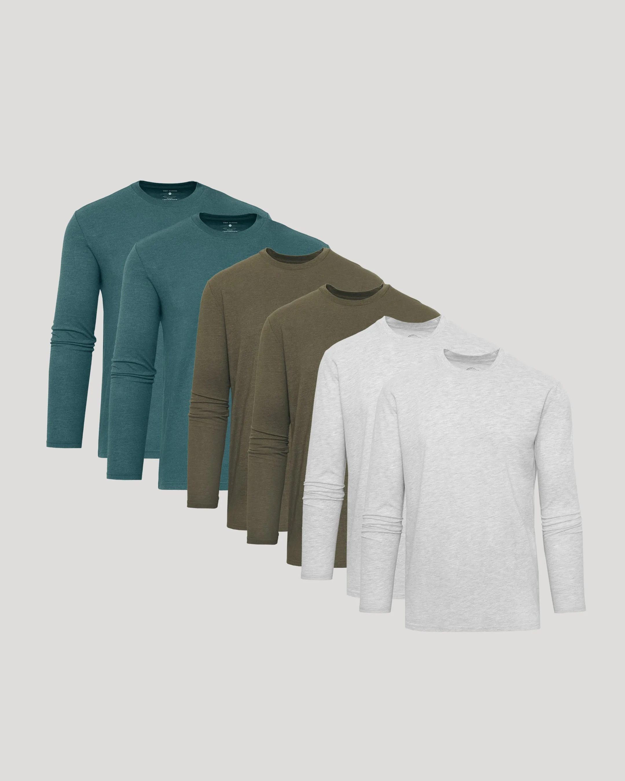 Classic Long Sleeve Crew Neck 6-Pack sold by True Classic