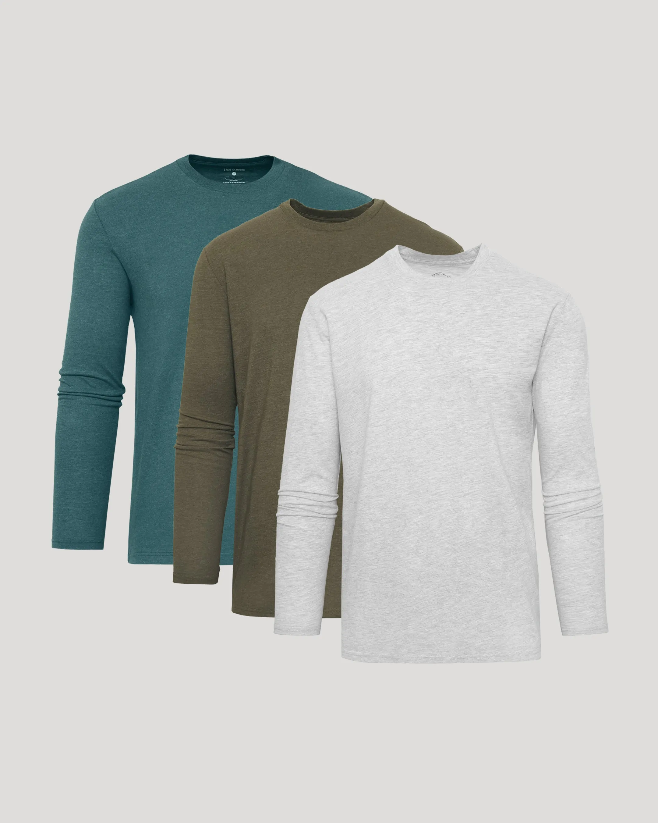 Classic Long Sleeve Crew Neck 3-Pack sold by True Classic