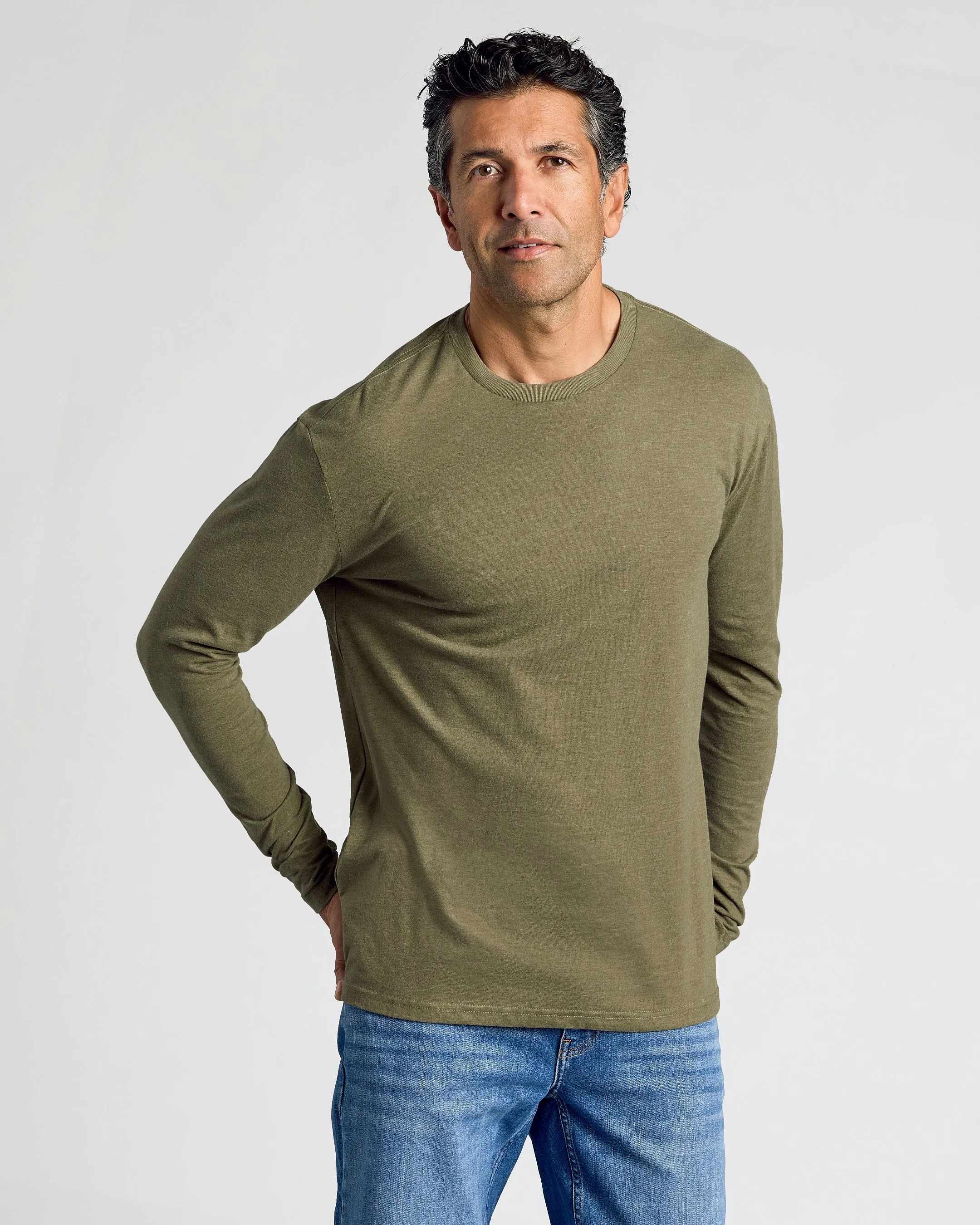 Classic Long Sleeve Crew Neck 3-Pack sold by True Classic product image thumbnail 4