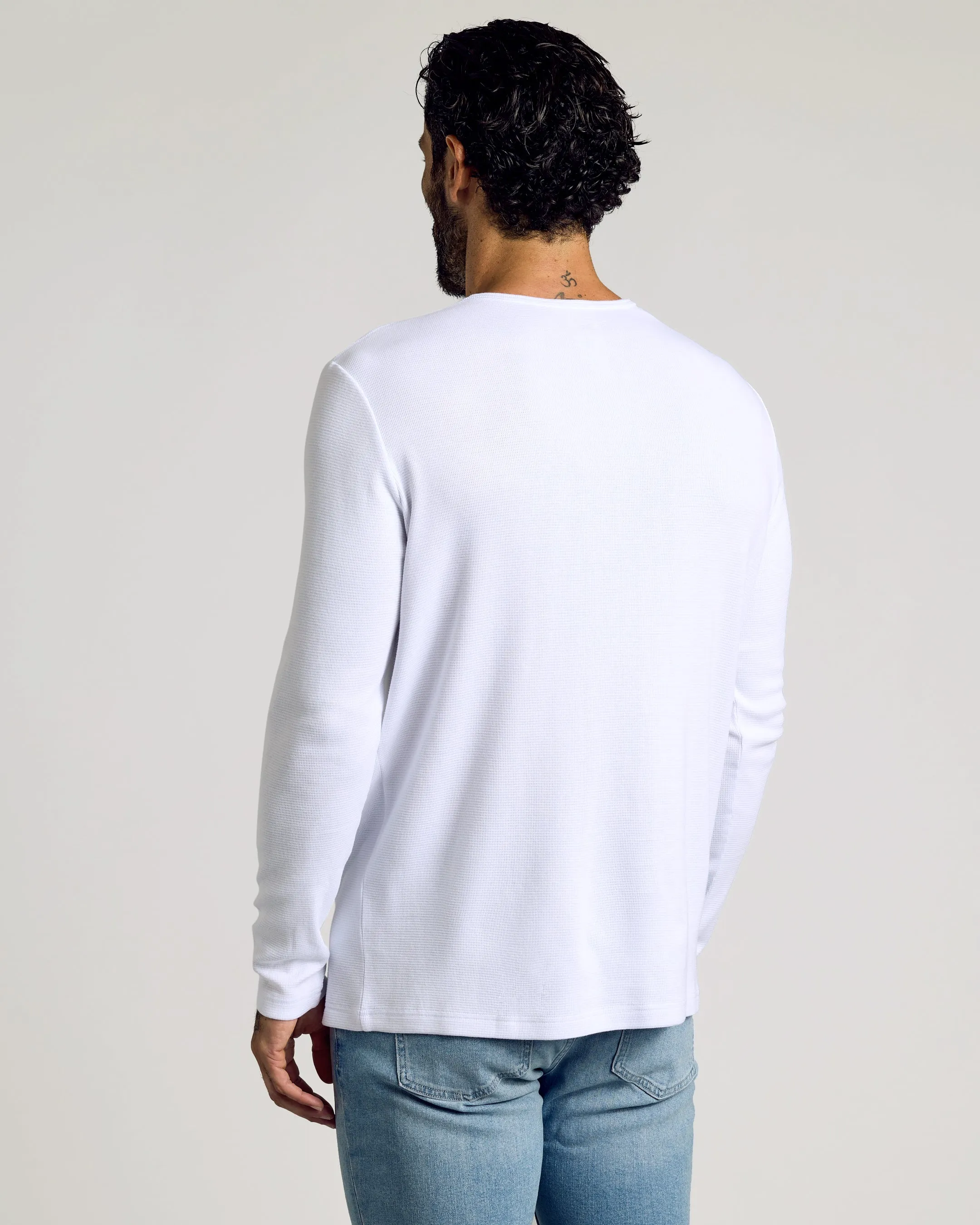 Waffle Long Sleeve Henley 3-Pack sold by True Classic product image thumbnail 3