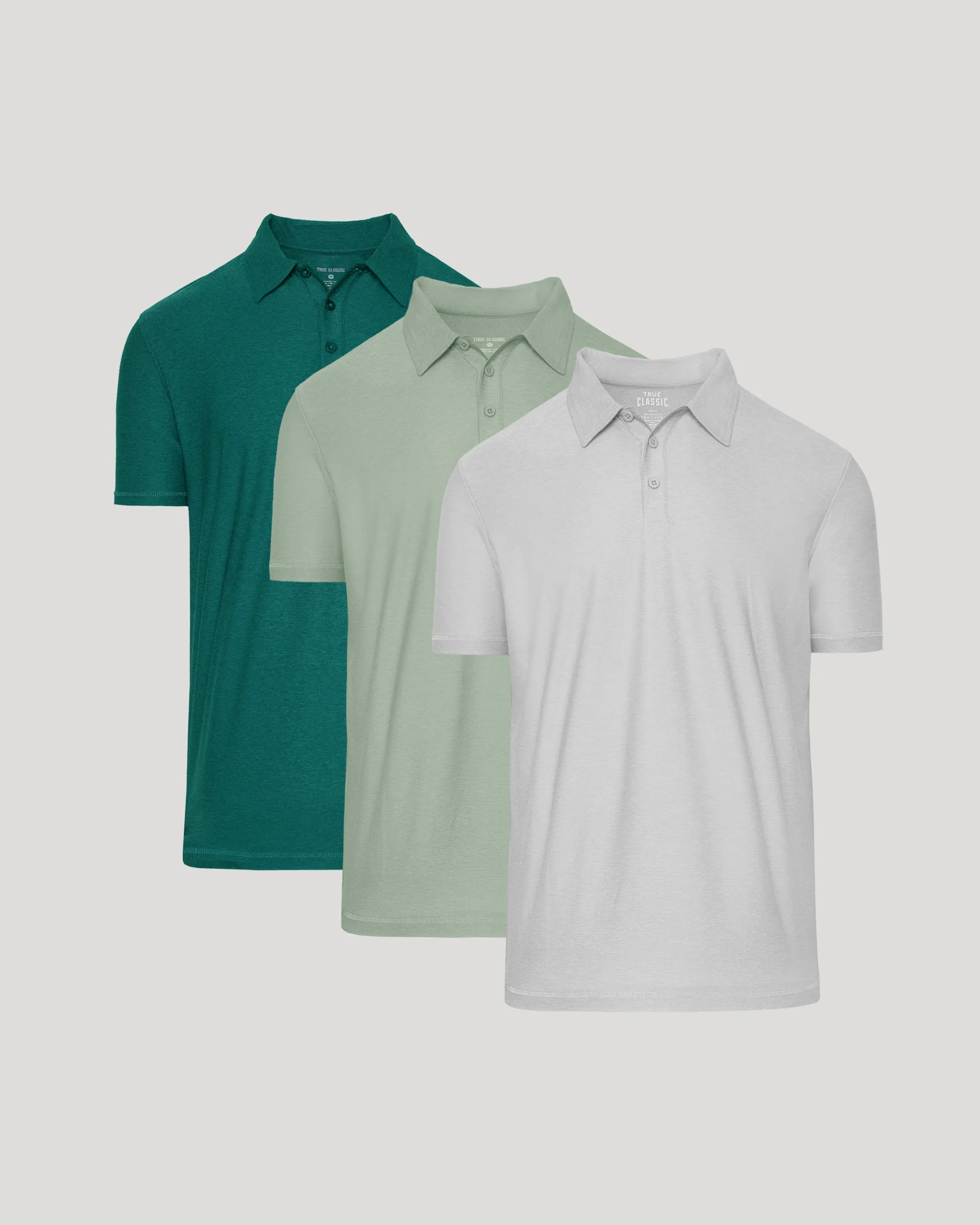 Active Polo 3-Pack sold by True Classic