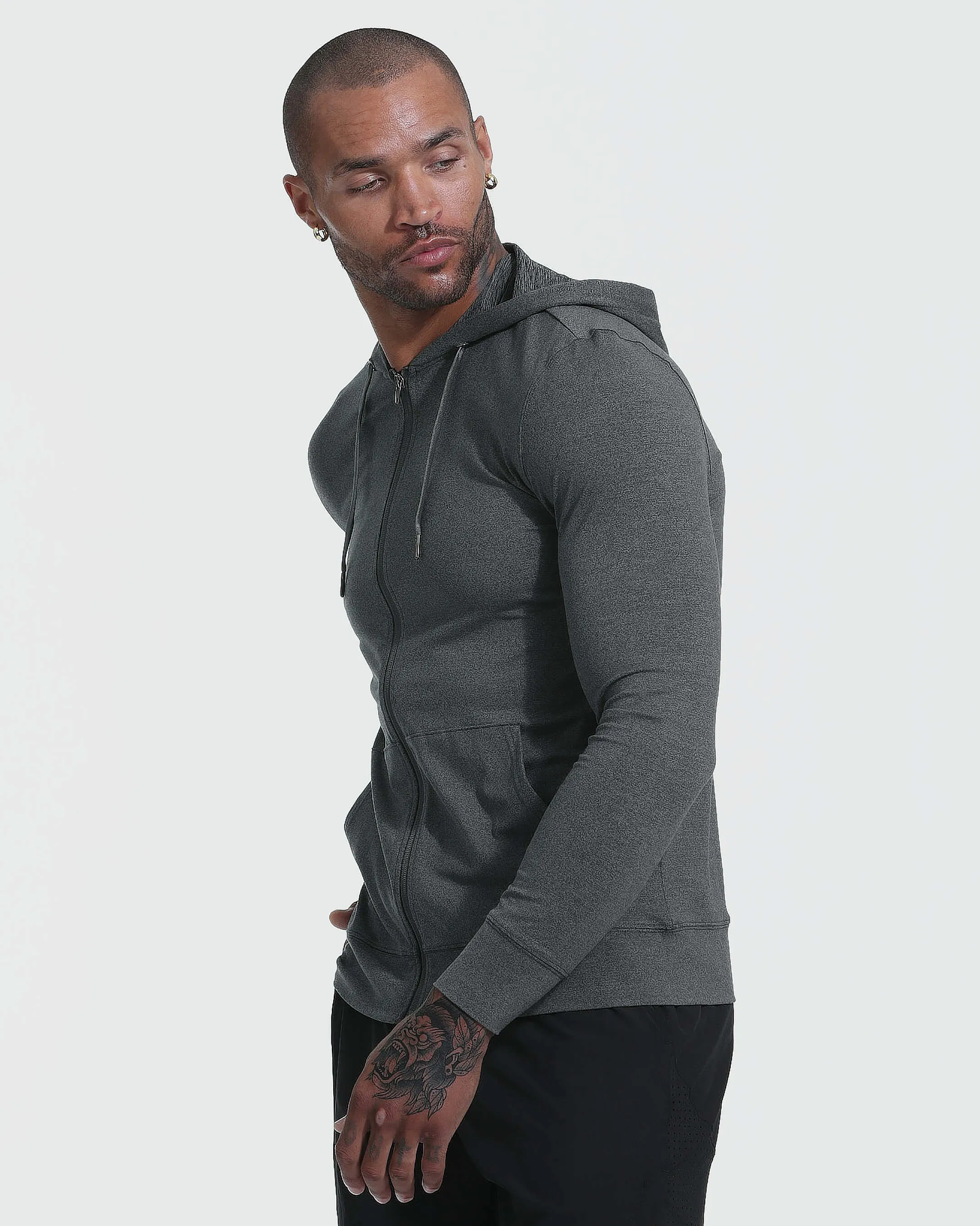 Heathered Active Zip Hoodie 2-Pack sold by True Classic product image thumbnail 3