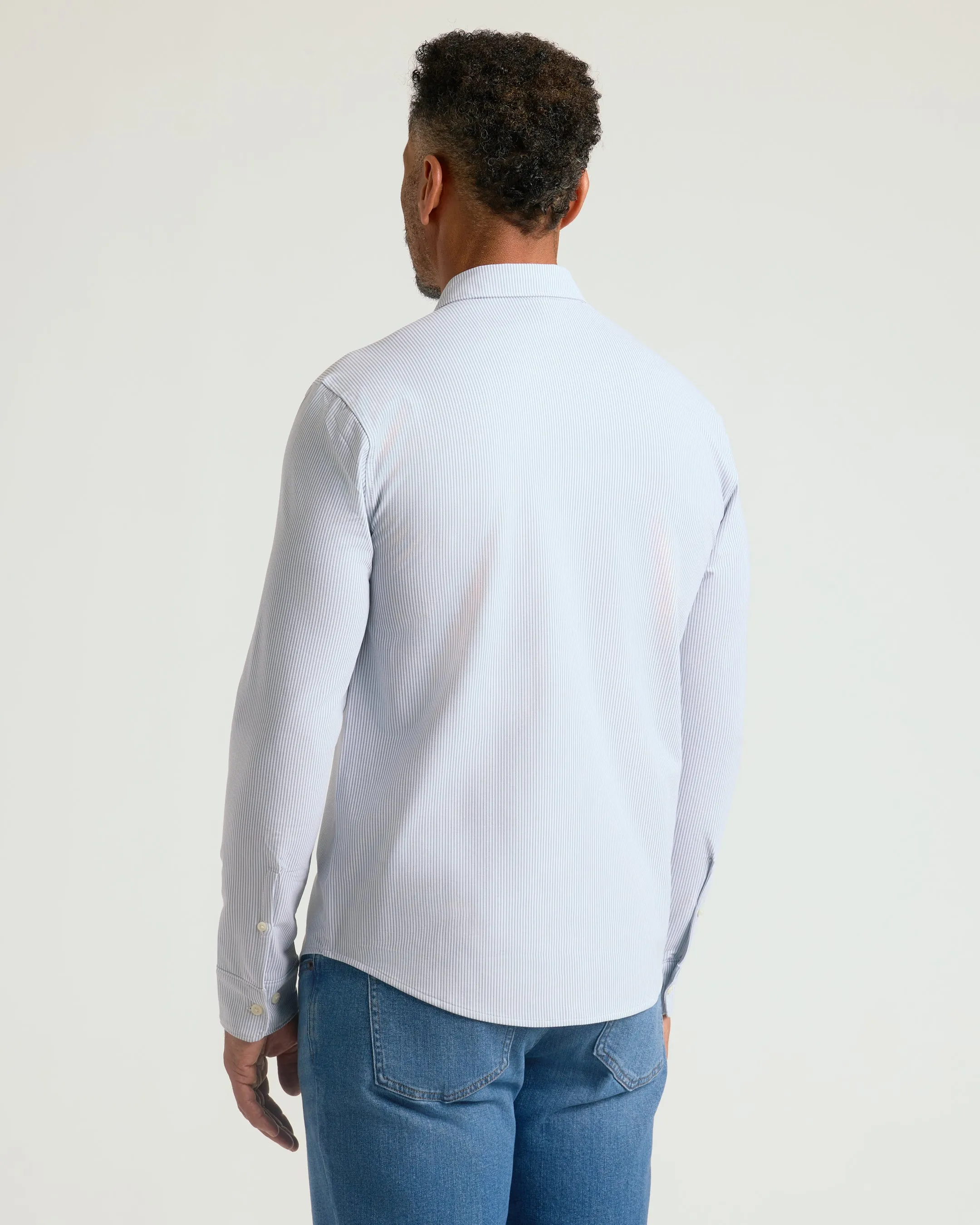 Long Sleeve Stretch Oxford 2-Pack sold by True Classic product image thumbnail 3