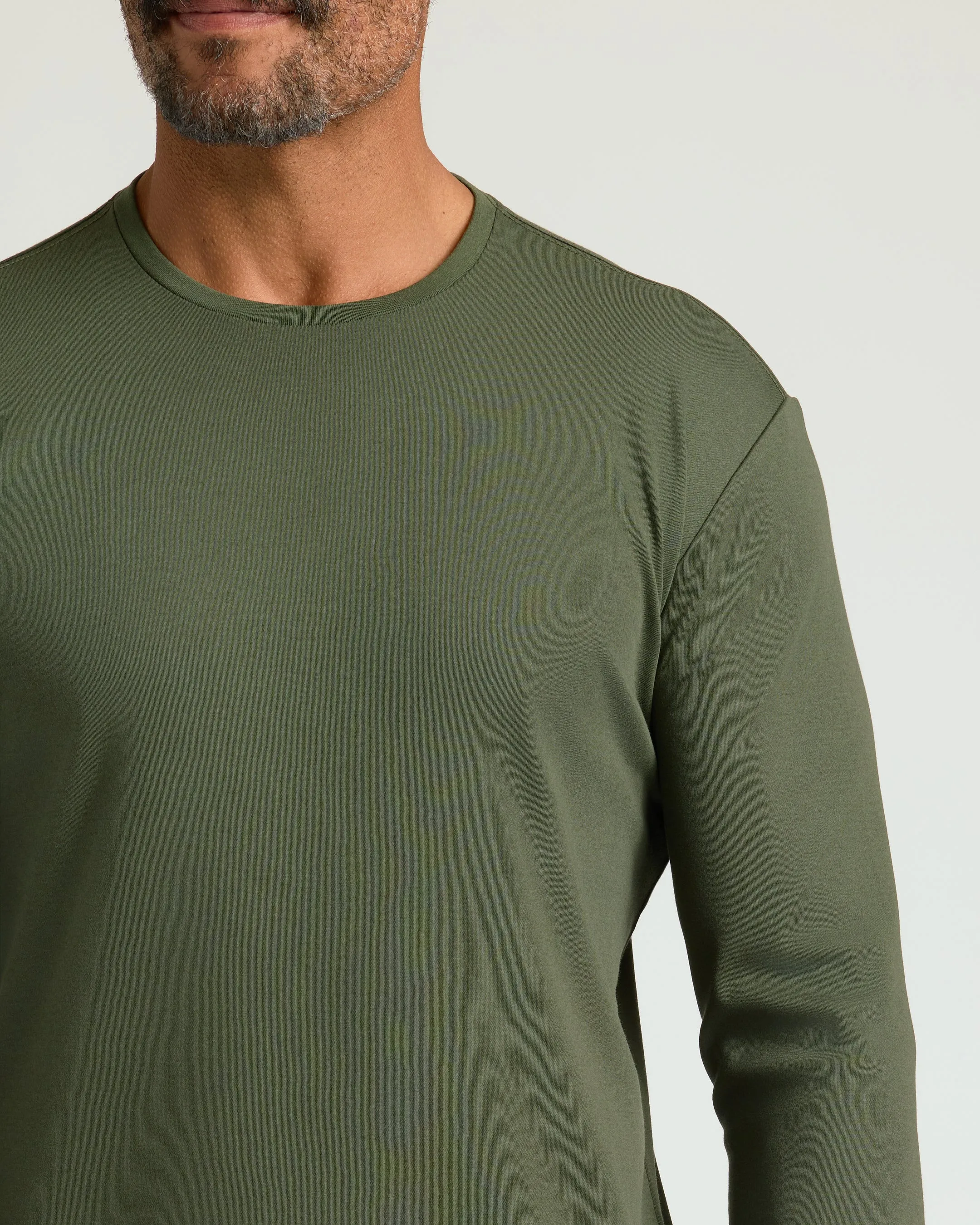 Grove Premium Pima Long Sleeve Crew sold by True Classic product image thumbnail 5
