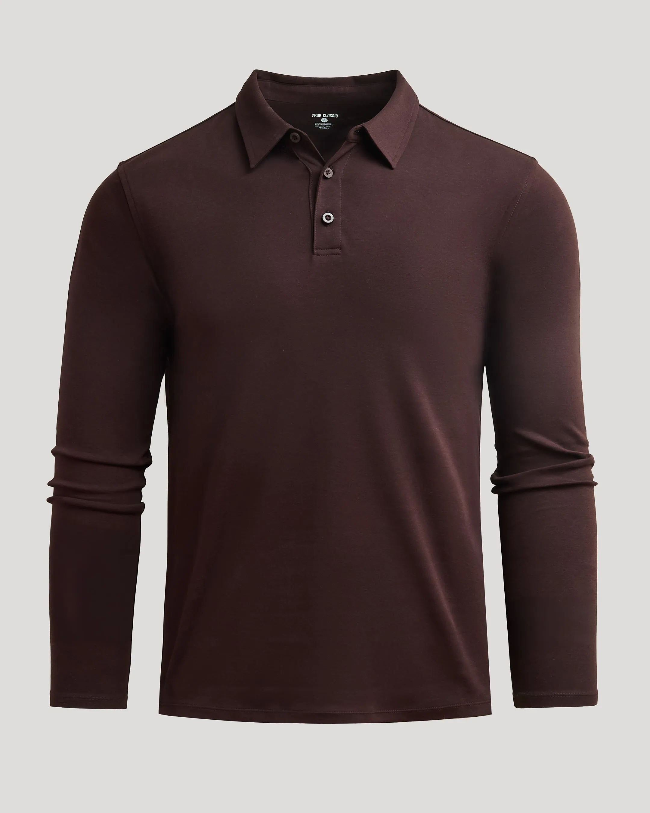 Java Long Sleeve Premium Pima Polo sold by True Classic product image thumbnail 2
