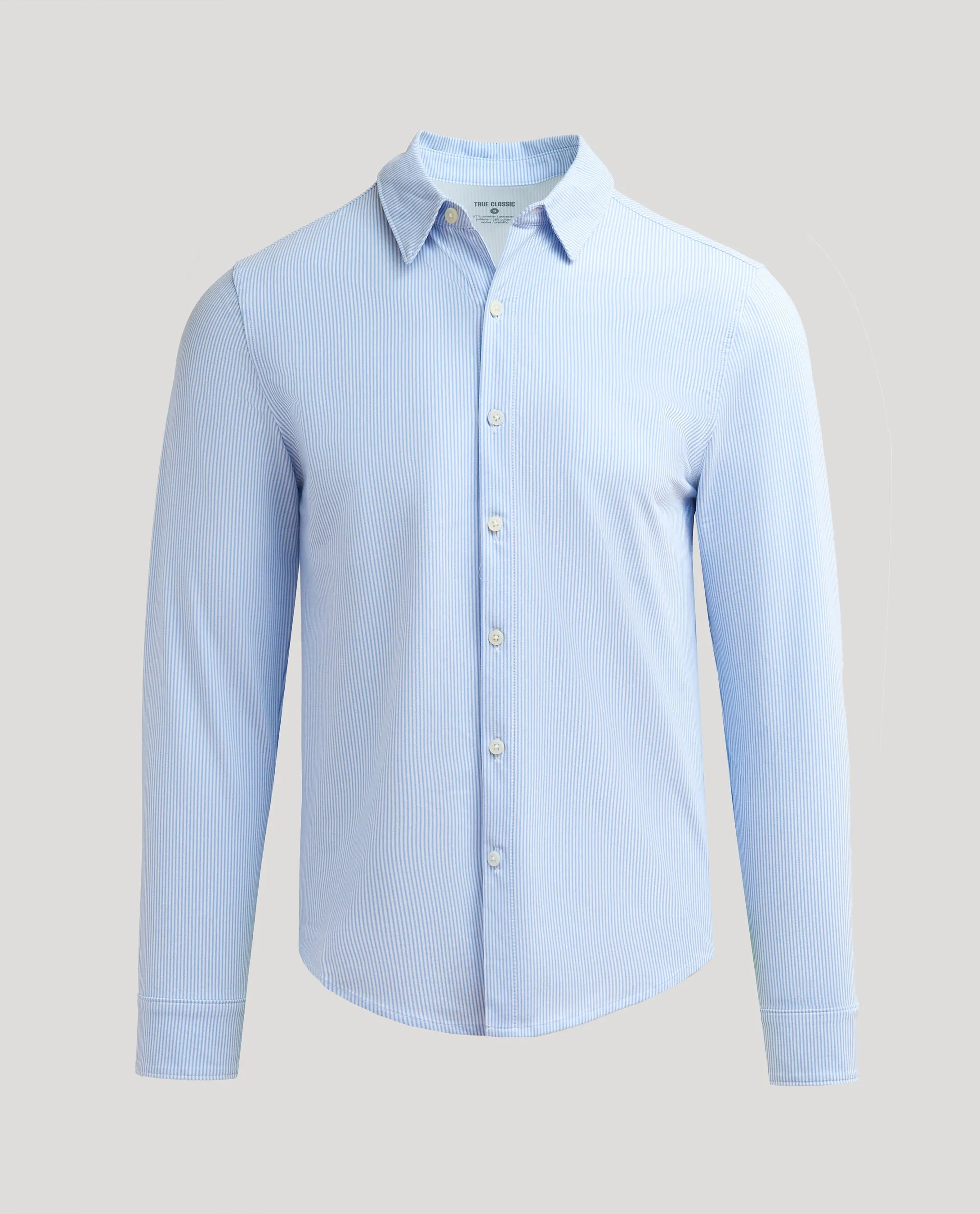 Blue Stripe Stretch Oxford 2.0 sold by True Classic product image thumbnail 2