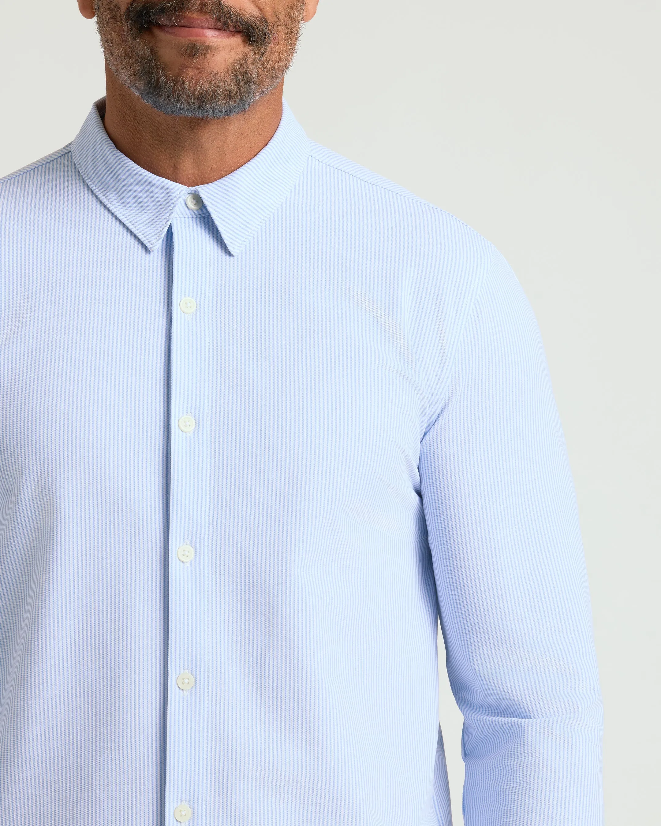 Blue Stripe Stretch Oxford 2.0 sold by True Classic product image thumbnail 5