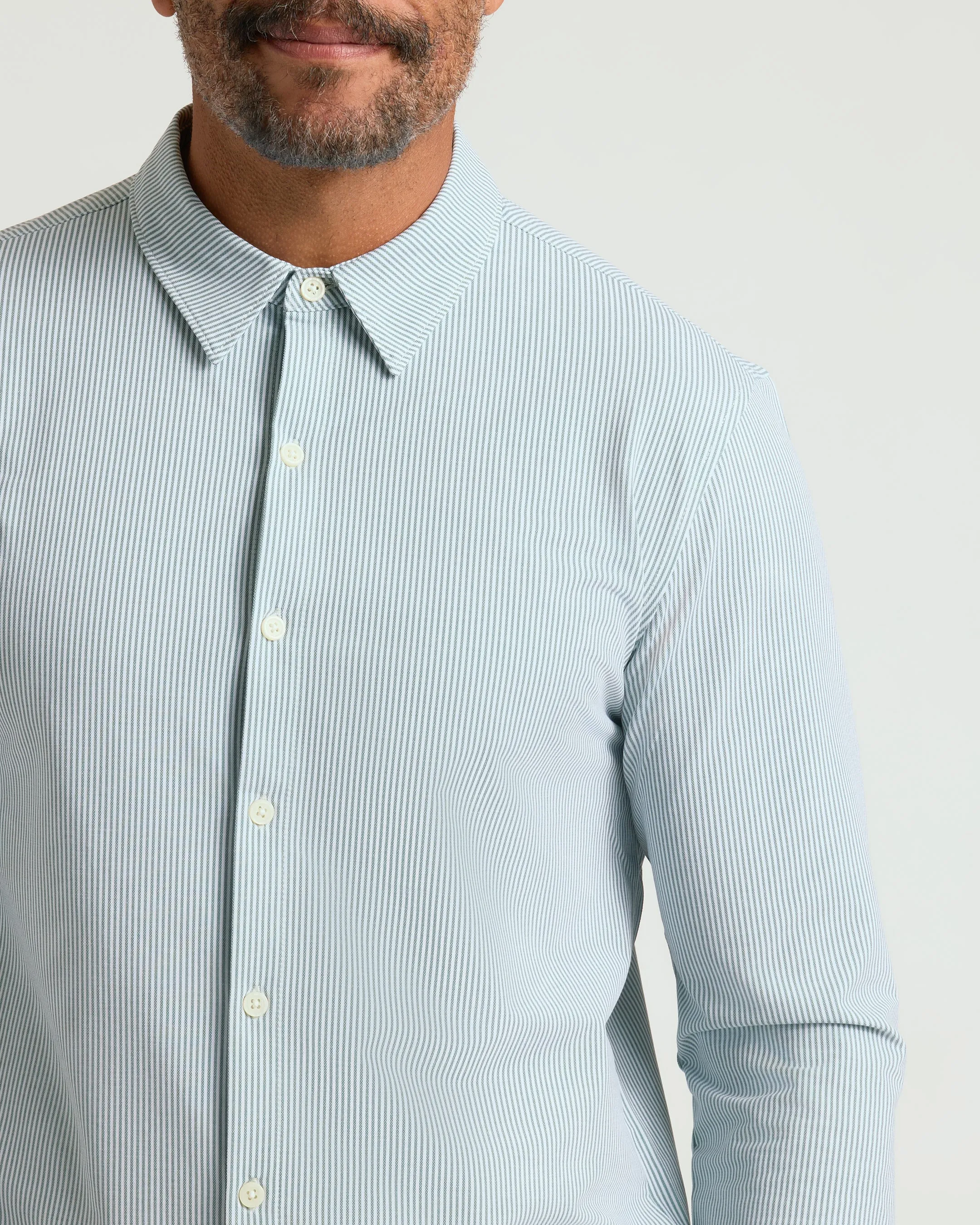 Juniper Stripe Classic Stretch Oxford 2.0 sold by True Classic product image thumbnail 4