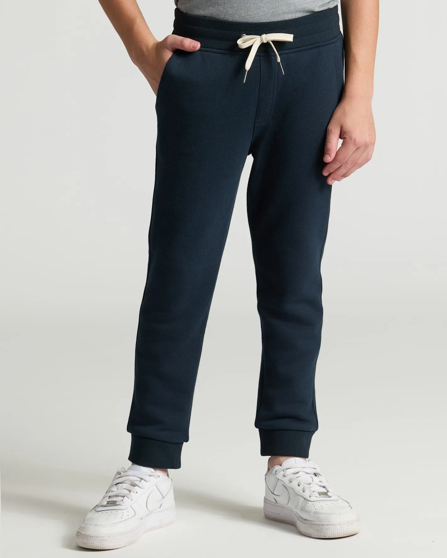 Boys' Black & Navy Fleece Joggers 2-Pack sold by True Classic product image thumbnail 2