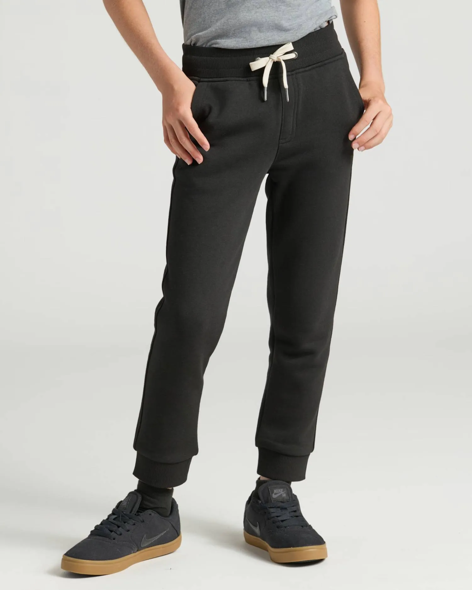 Boys' Black & Navy Fleece Joggers 2-Pack sold by True Classic product image thumbnail 5