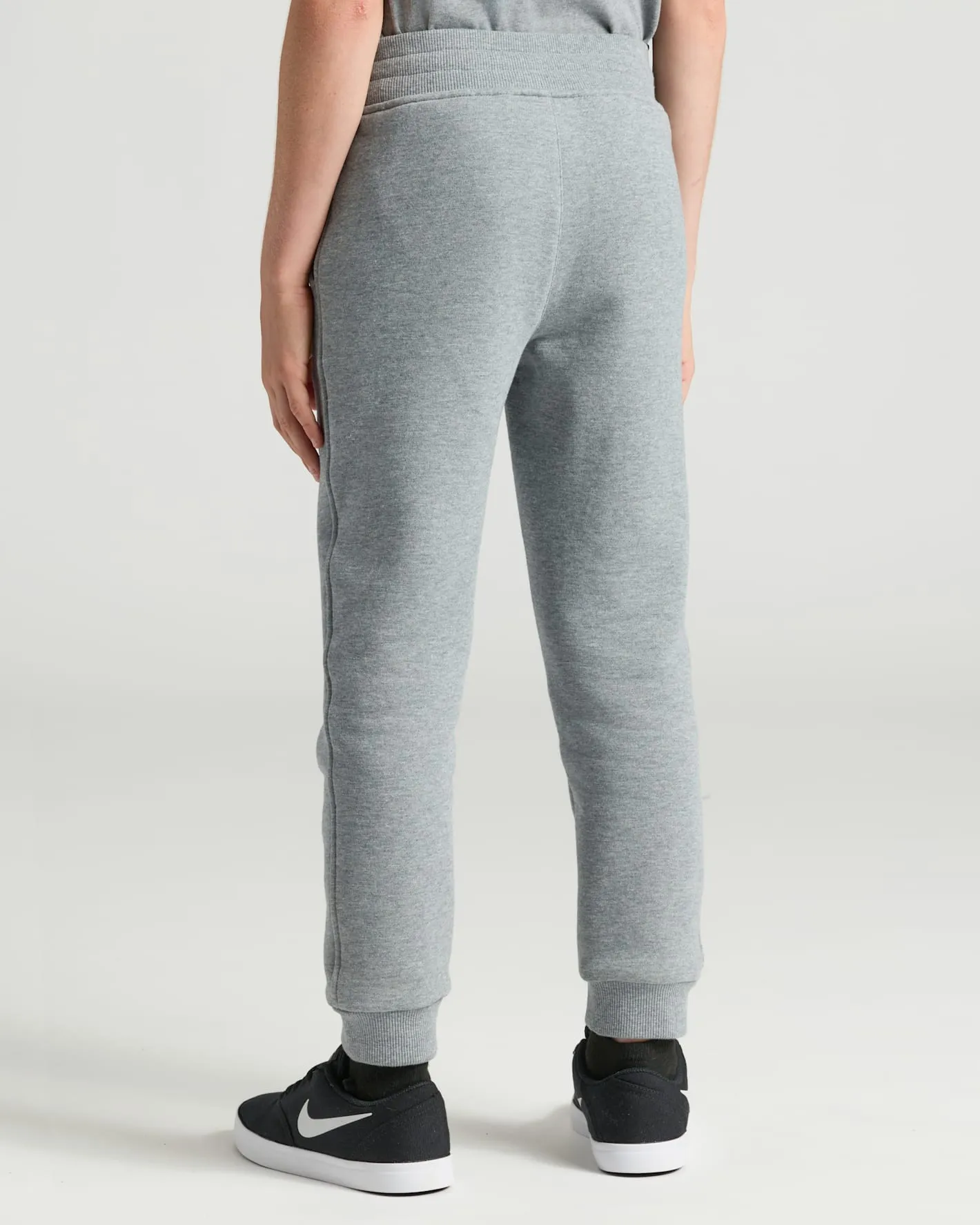 Boys' Medium Heather Gray Fleece Jogger sold by True Classic product image thumbnail 2
