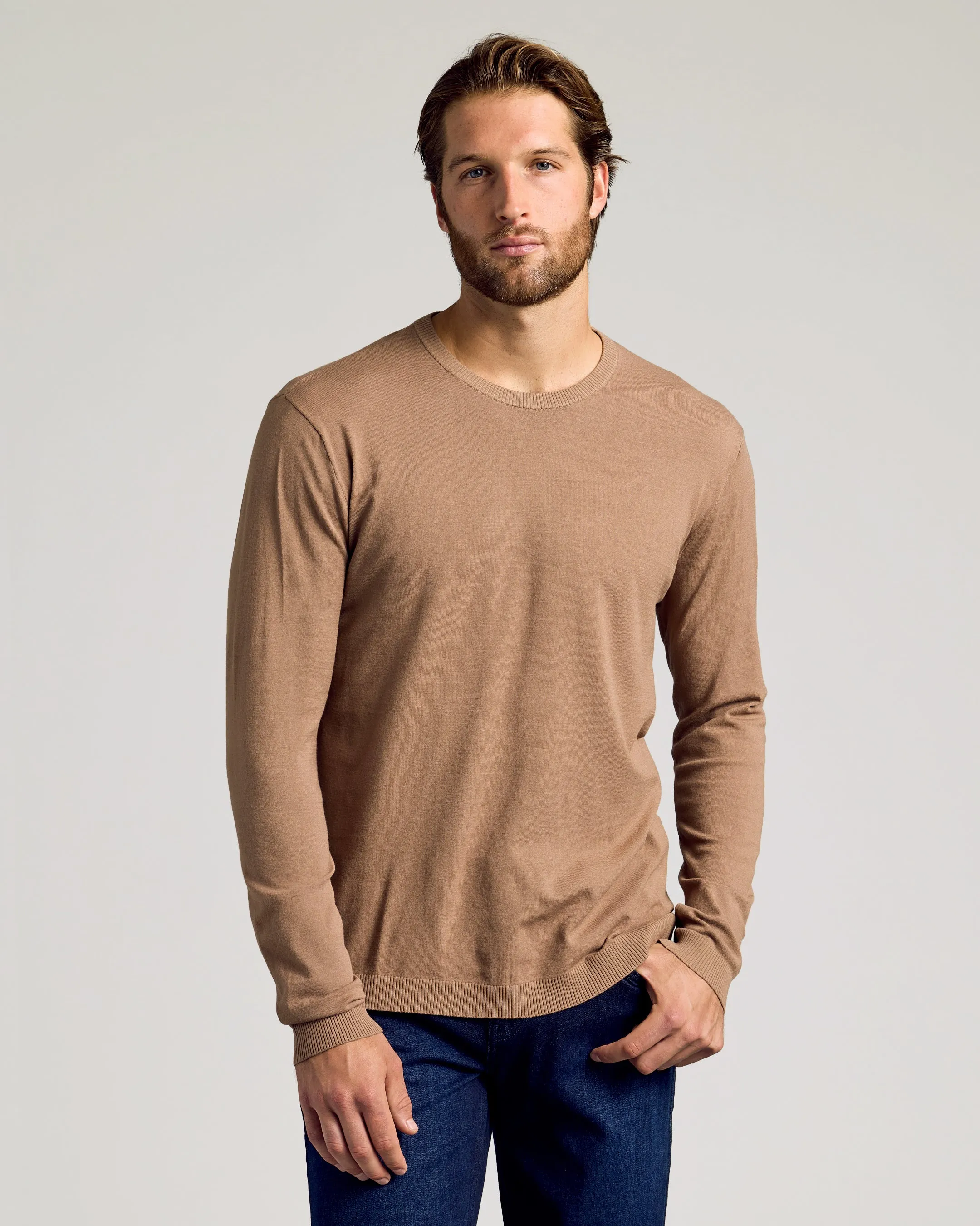 Dressy Crew Neck Sweater 3-Pack sold by True Classic product image thumbnail 4