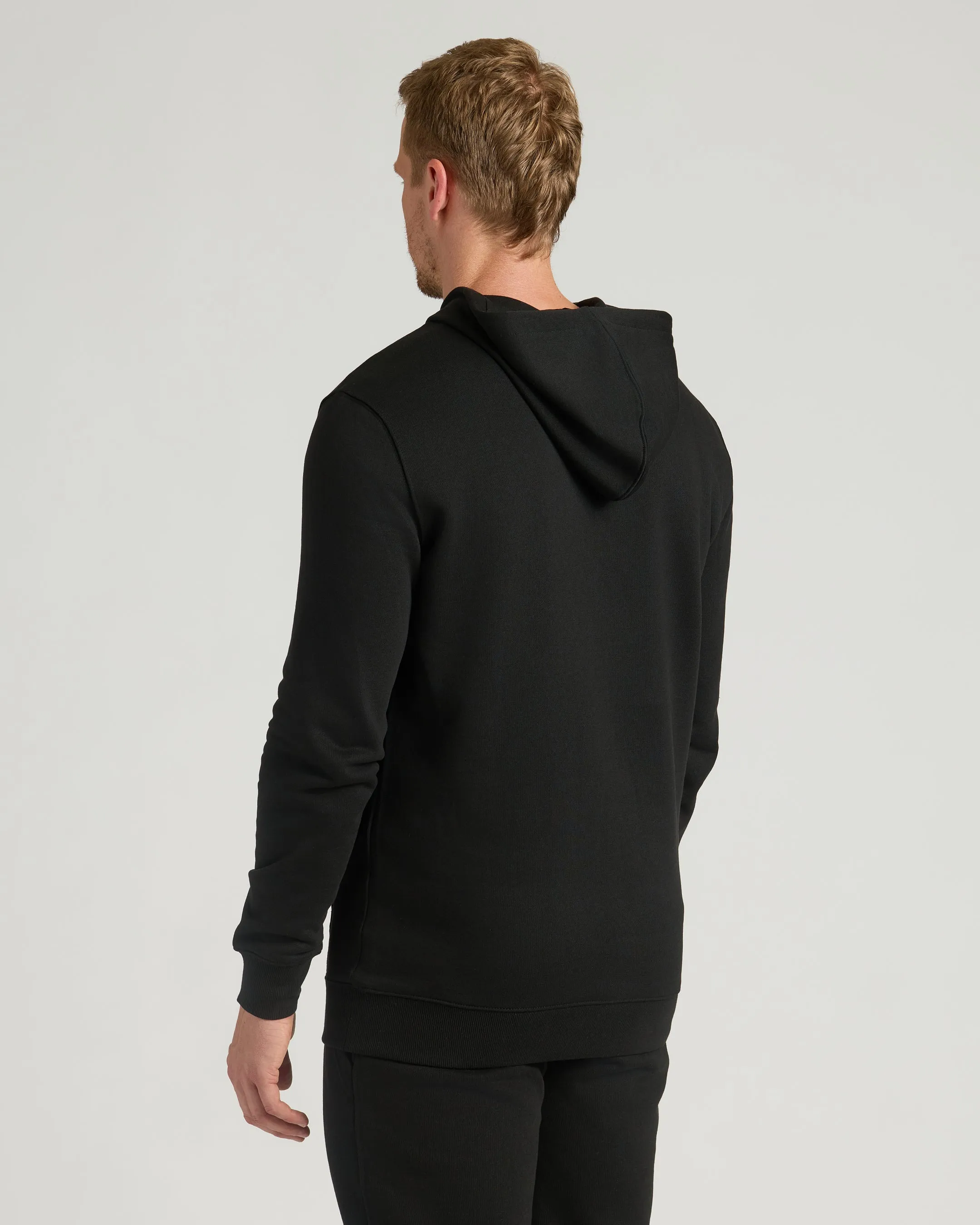 Black Tall Fleece Pullover Hoodie & Joggers 2-Pack sold by True Classic product image thumbnail 4
