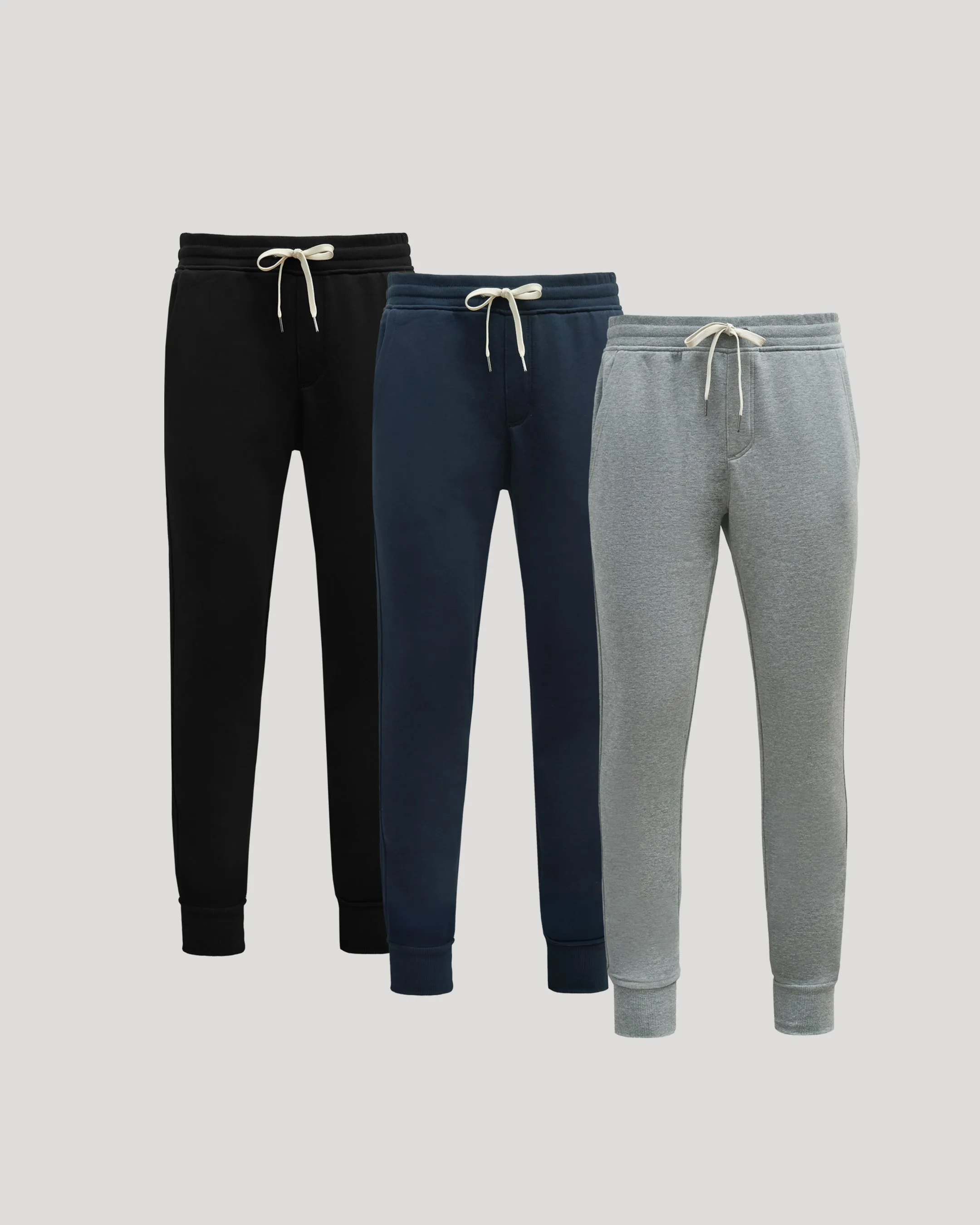 Tall Fleece French Terry Joggers 3-Pack sold by True Classic