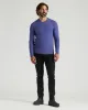 Blueberry Dressy V-Neck Sweater sold by True Classic