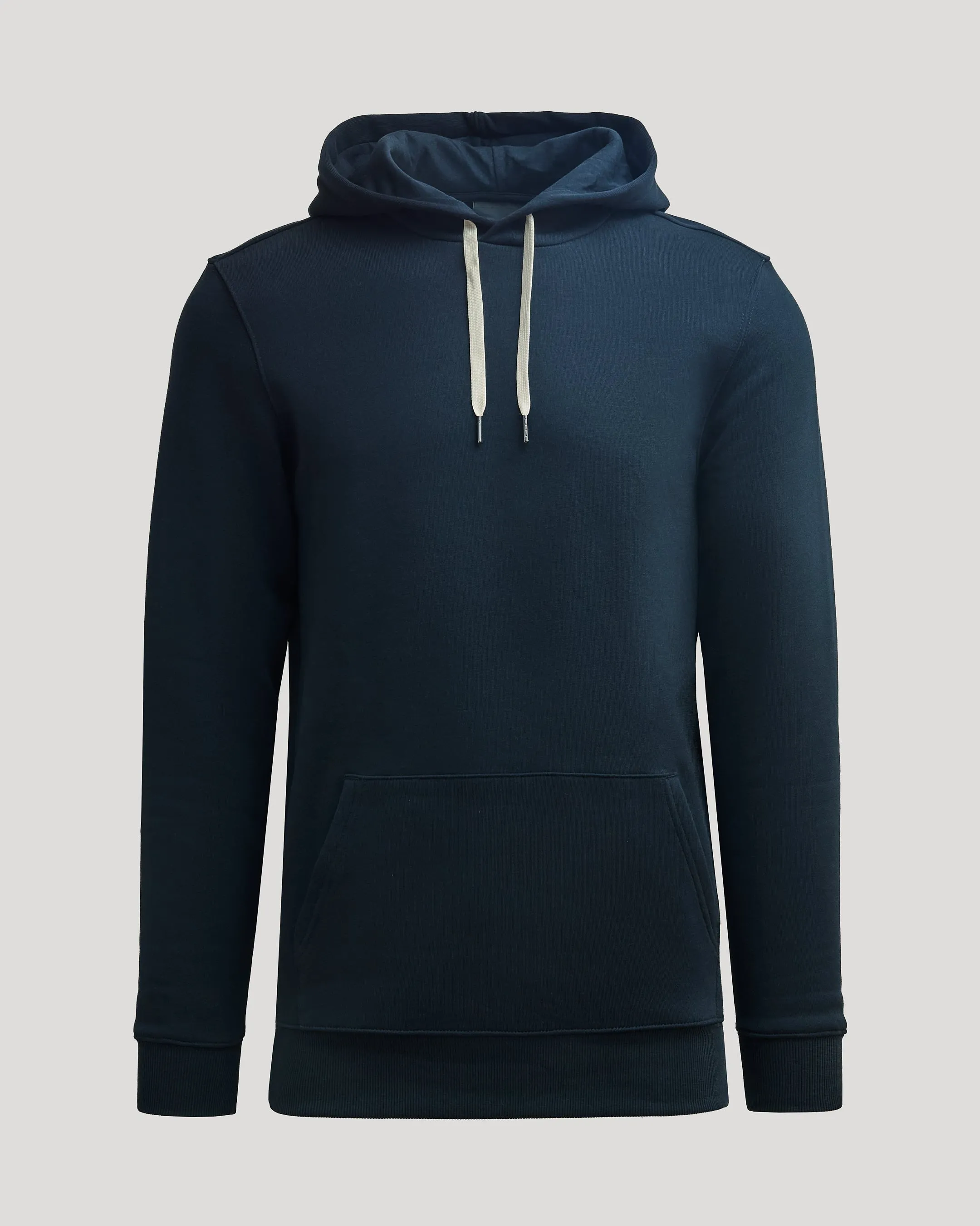 Navy Tall Fleece French Terry Pullover Hoodie sold by True Classic product image thumbnail 2
