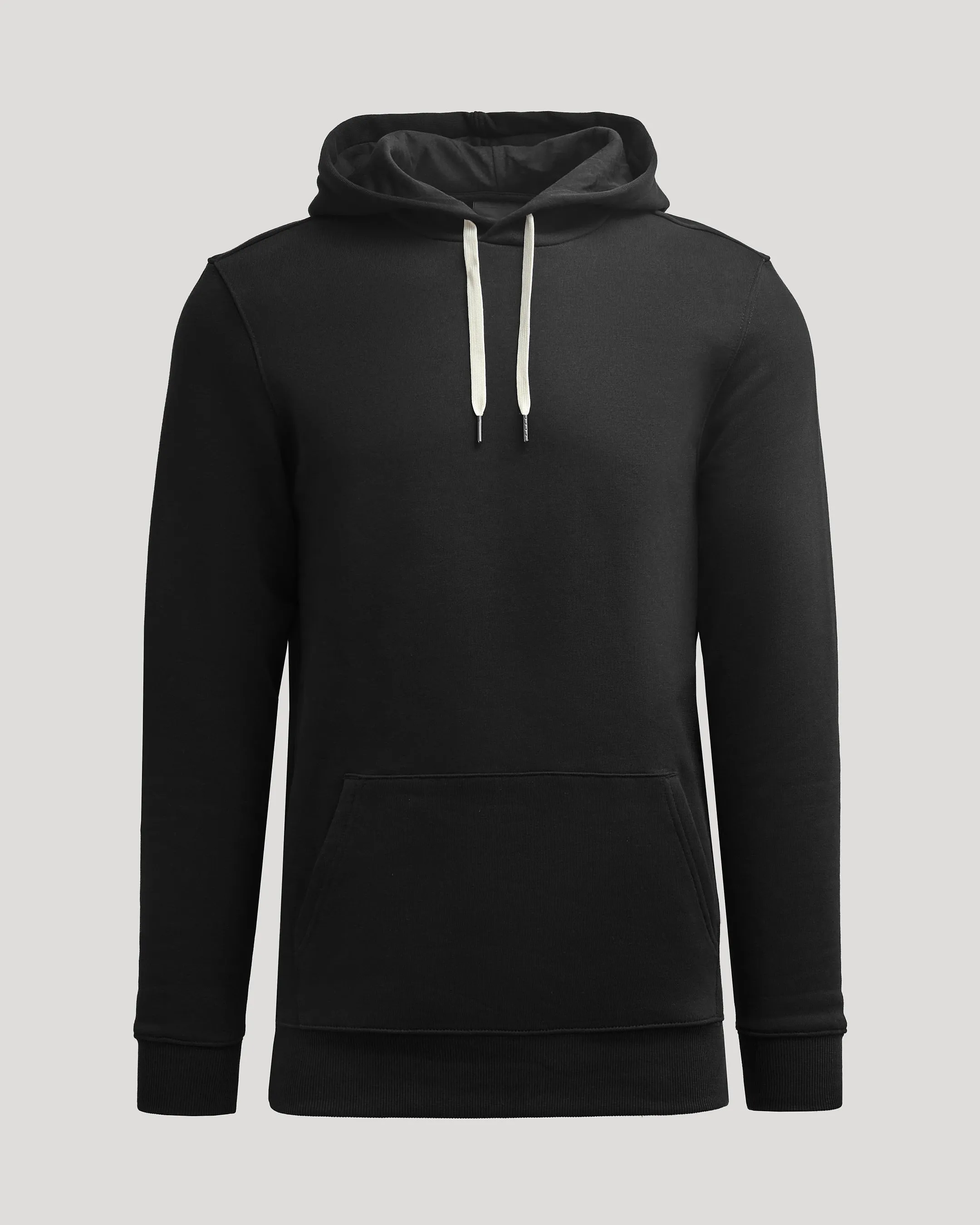 Black Tall Fleece French Terry Pullover Hoodie sold by True Classic product image thumbnail 2