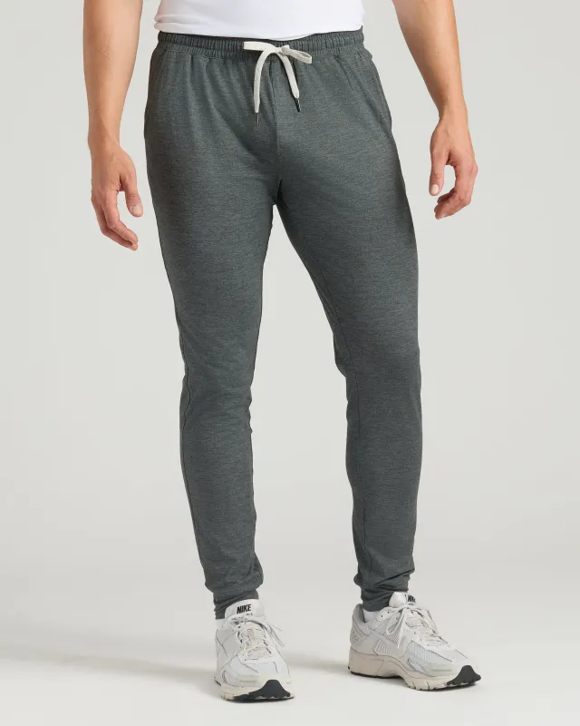 Charcoal Heather Gray Tall Active Joggers sold by True Classic