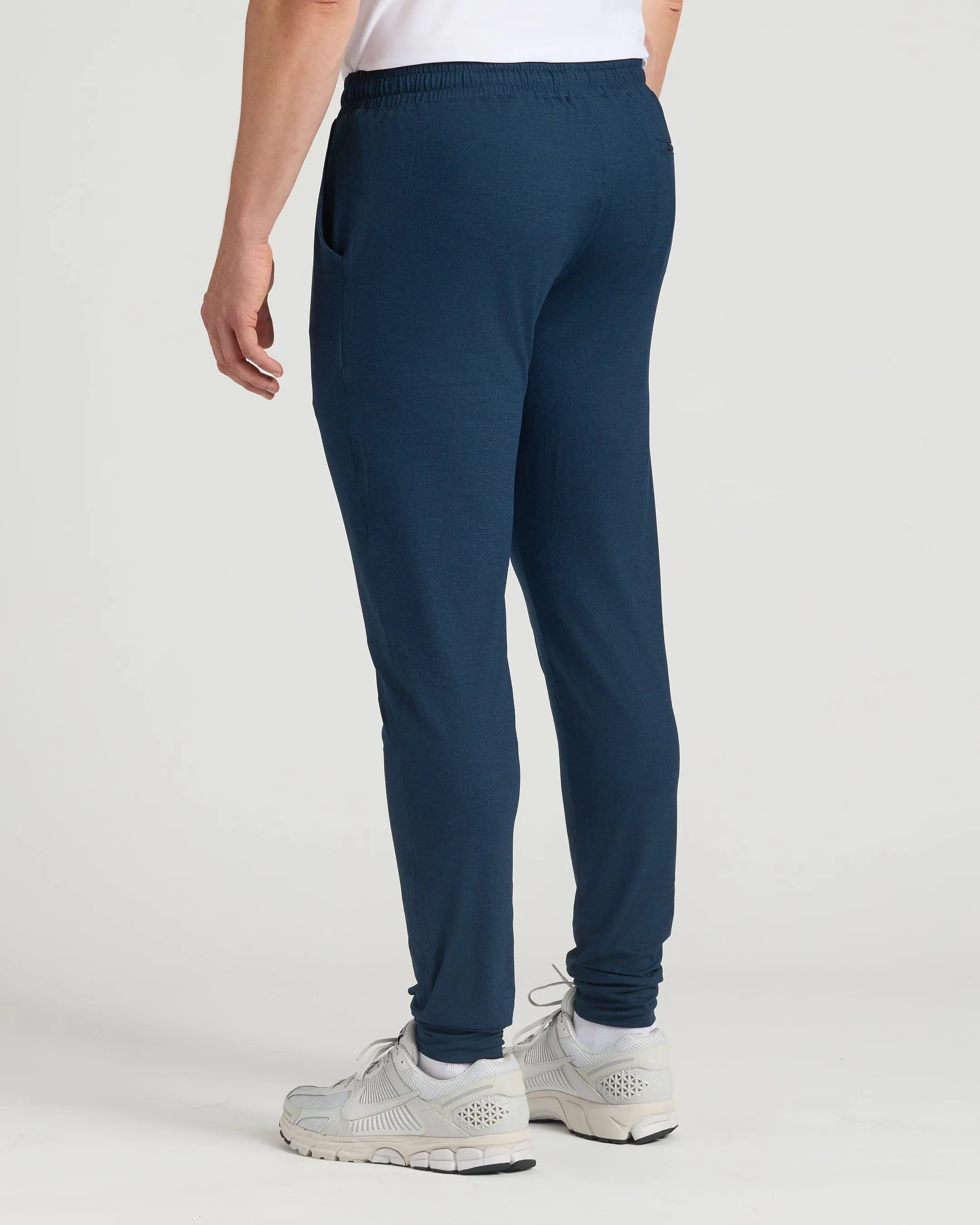 Dark Heather Navy Tall Active Joggers sold by True Classic product image thumbnail 3