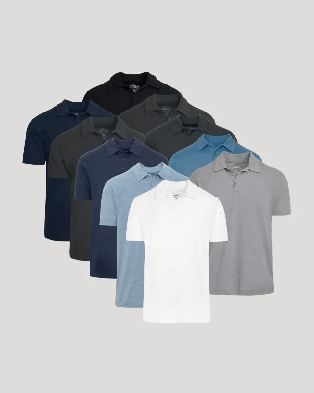 Staple Active Polo 10-Pack sold by True Classic