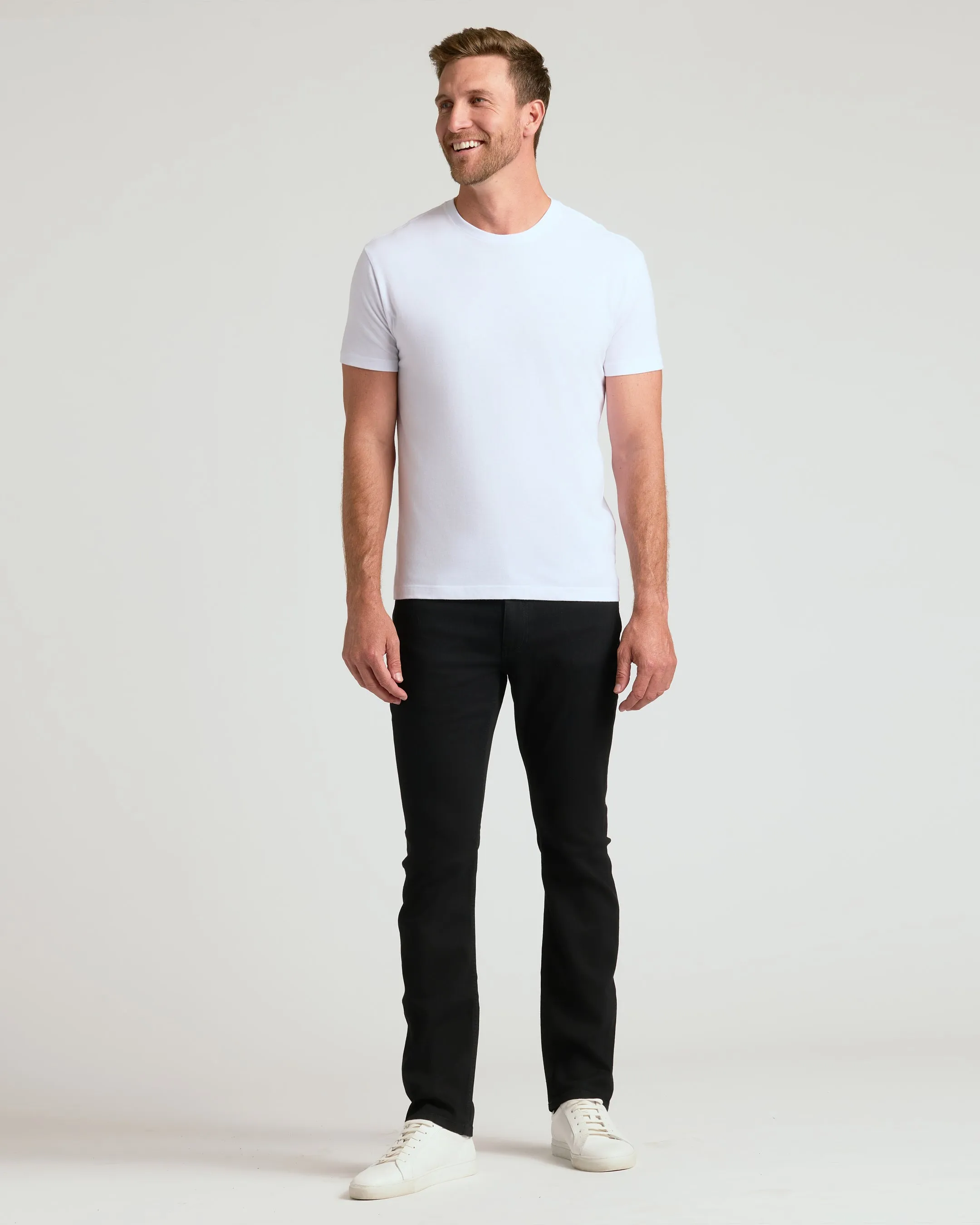 White Classic Crew Neck (Test) sold by True Classic product image thumbnail 4