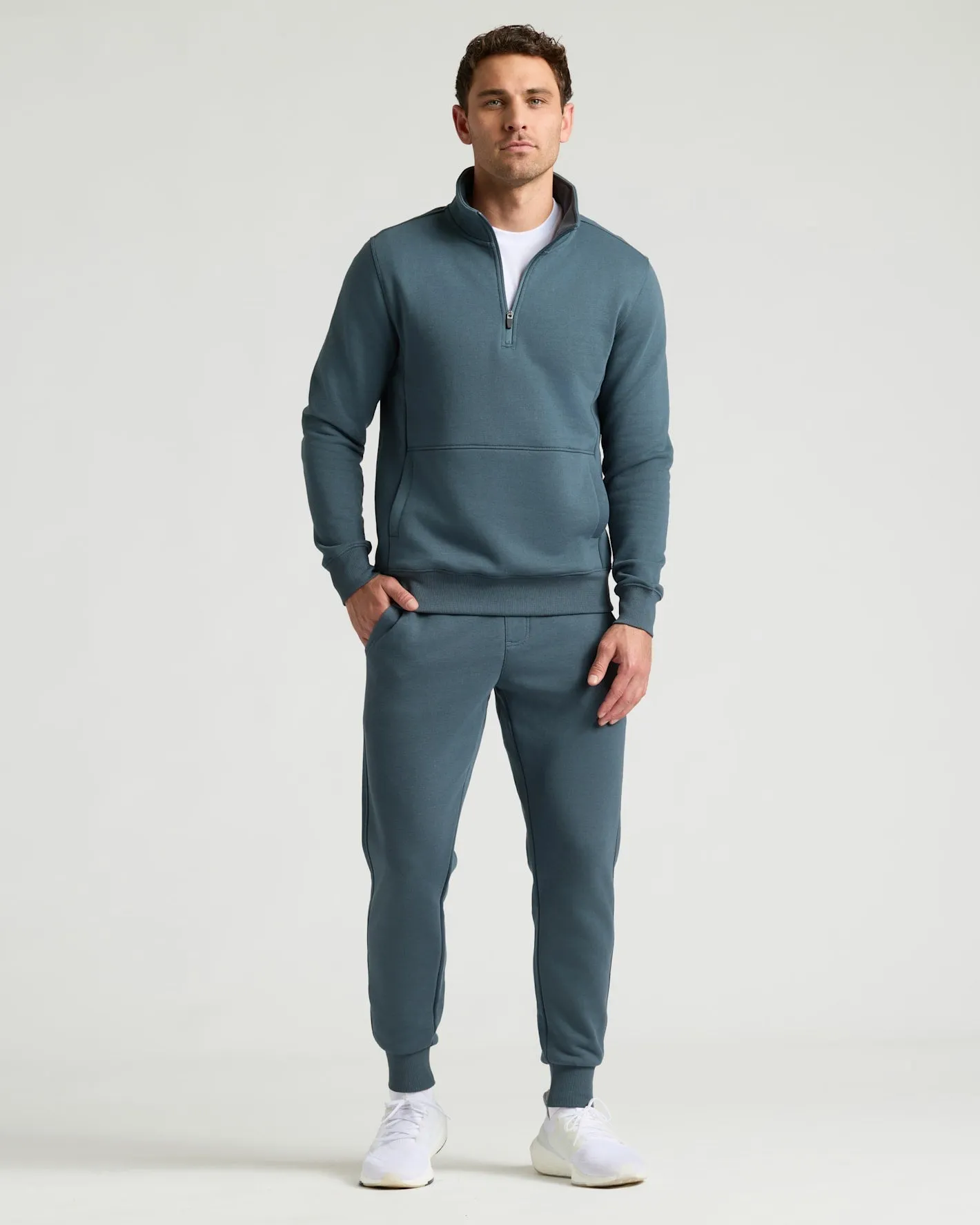 Neptune Half Zip Fleece Sweatshirt & Jogger 2-Pack sold by True Classic product image thumbnail 2
