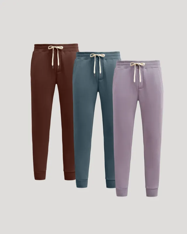 Fleece French Terry Joggers 3-Pack sold by True Classic
