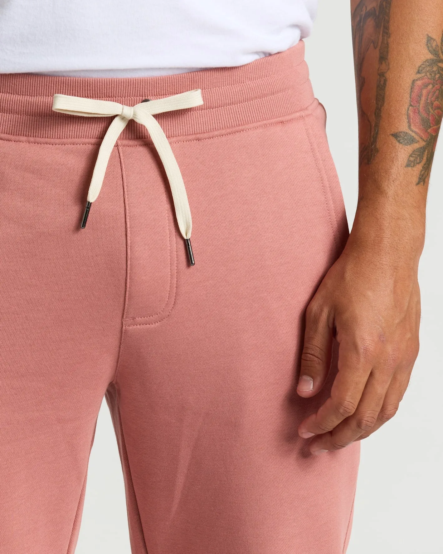 Rose & Carob Fleece French Terry Joggers 2-Pack sold by True Classic product image thumbnail 5