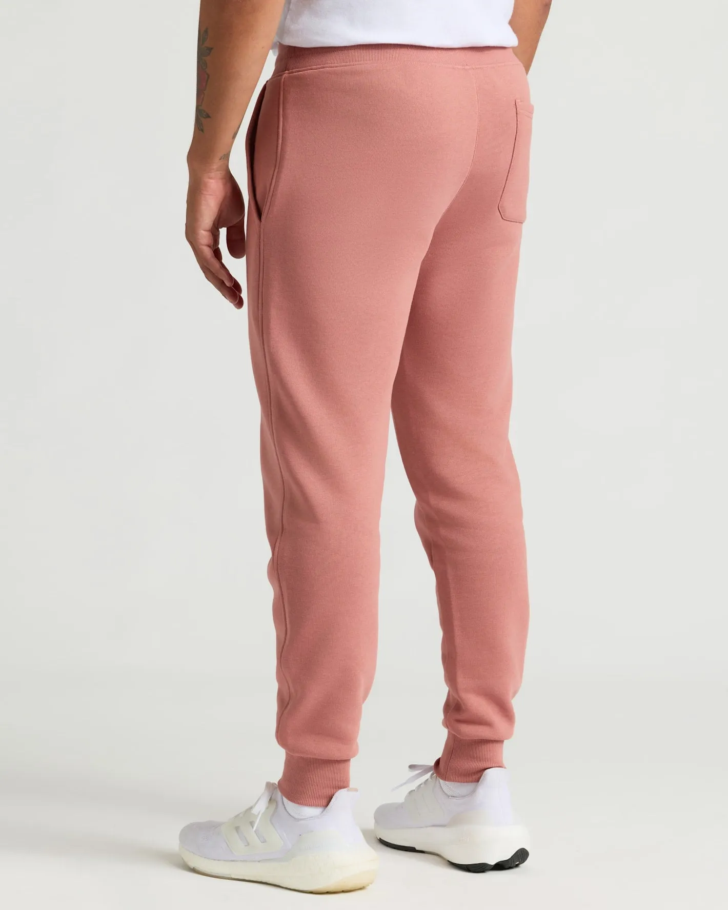 Rose & Carob Fleece French Terry Joggers 2-Pack sold by True Classic product image thumbnail 3