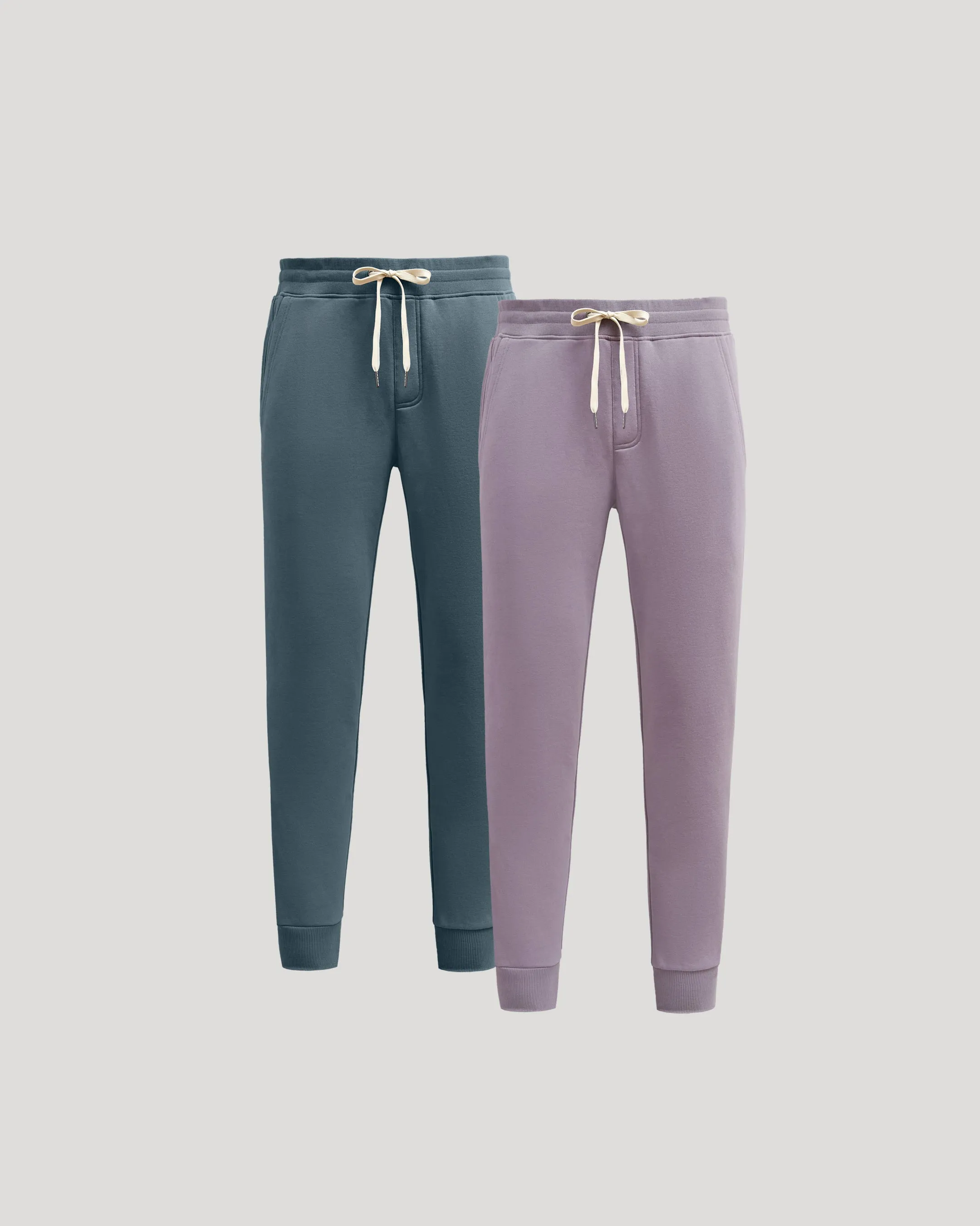 Thistle & Neptune Fleece French Terry Joggers 2-Pack sold by True Classic