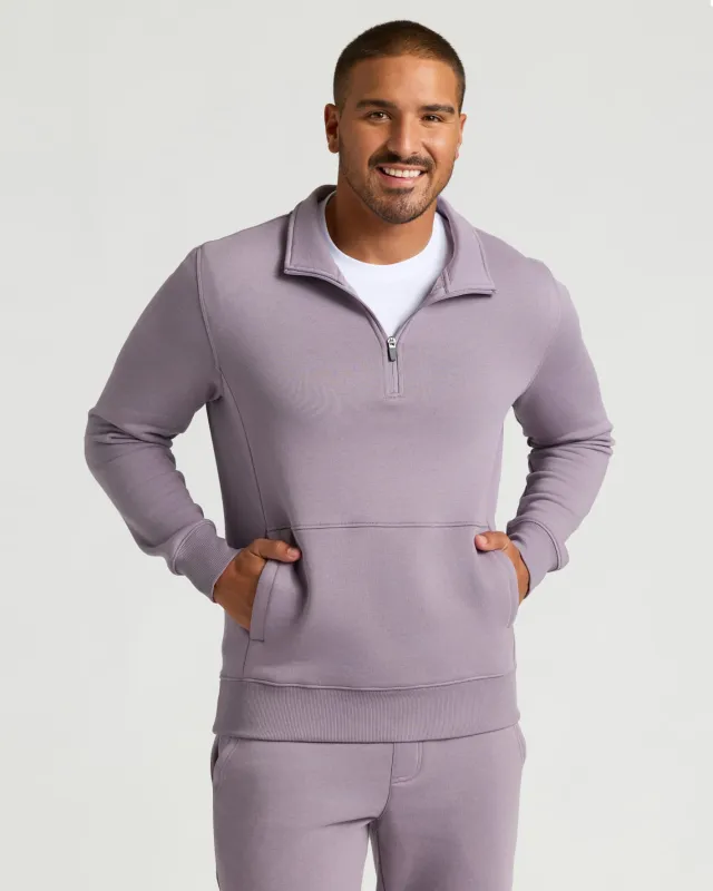 Thistle Half Zip Fleece Sweatshirt sold by True Classic
