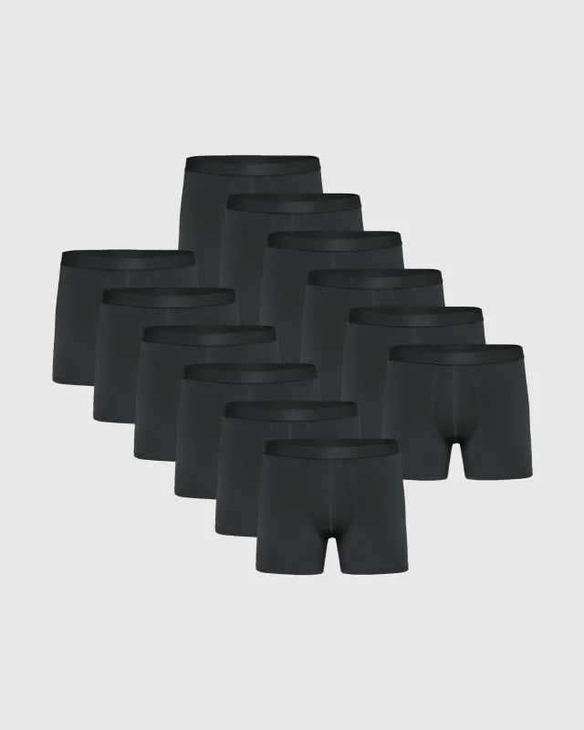 Carbon Boxer Trunks 12-Pack sold by True Classic