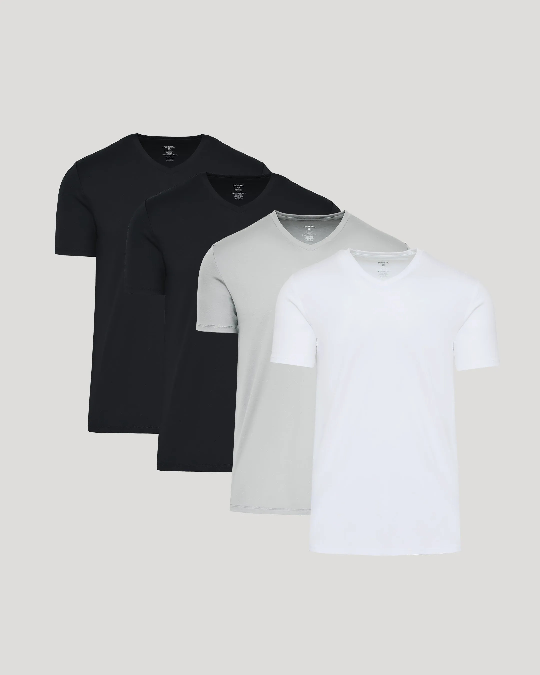 Premium Pima V-Neck 4-Pack sold by True Classic