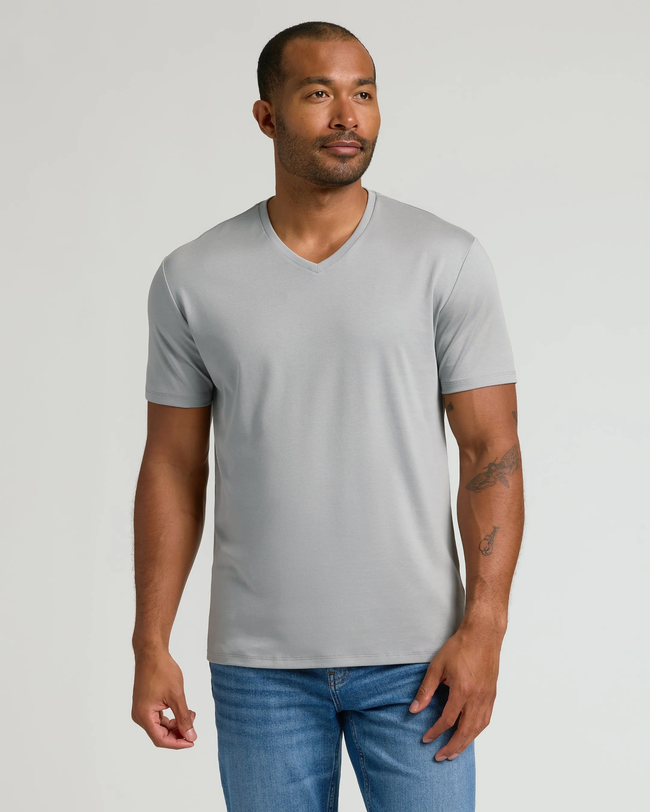 Premium Pima V-Neck 4-Pack sold by True Classic product image thumbnail 5
