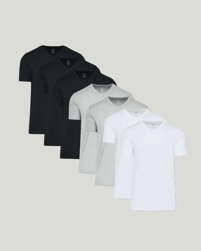 Premium Pima V-Neck 7-Pack sold by True Classic