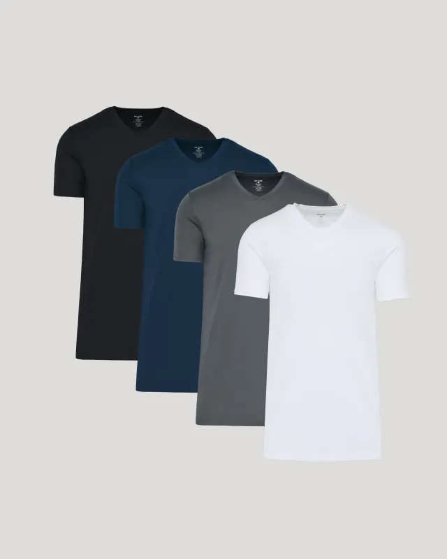 Tall Premium Pima V-Neck 4-Pack sold by True Classic
