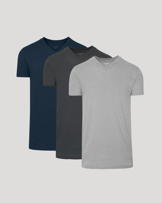 Short Sleeve Tall Classic V-Neck 3-Pack sold by True Classic