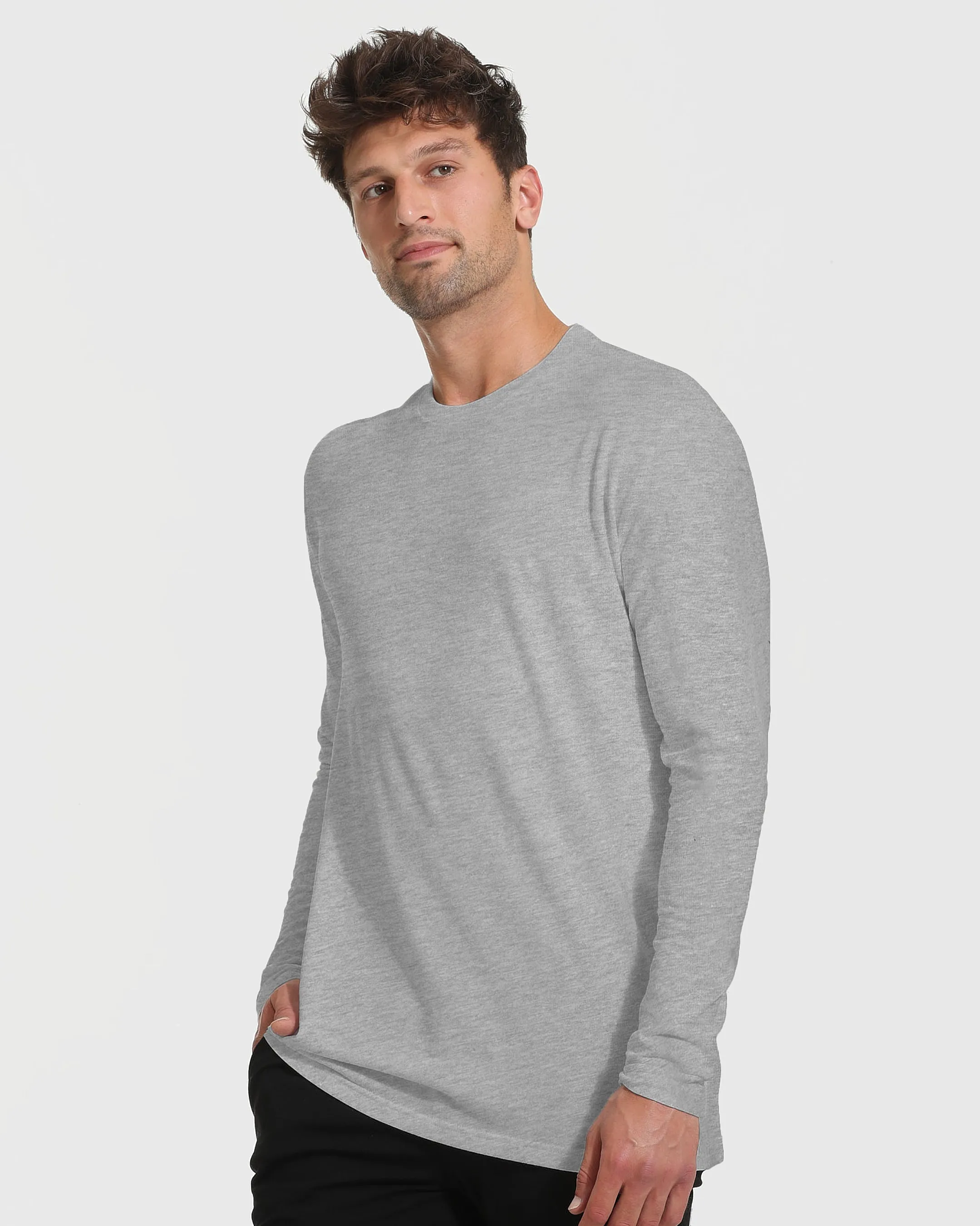 Tall Classic Long Sleeve Crew 3-Pack sold by True Classic product image thumbnail 5