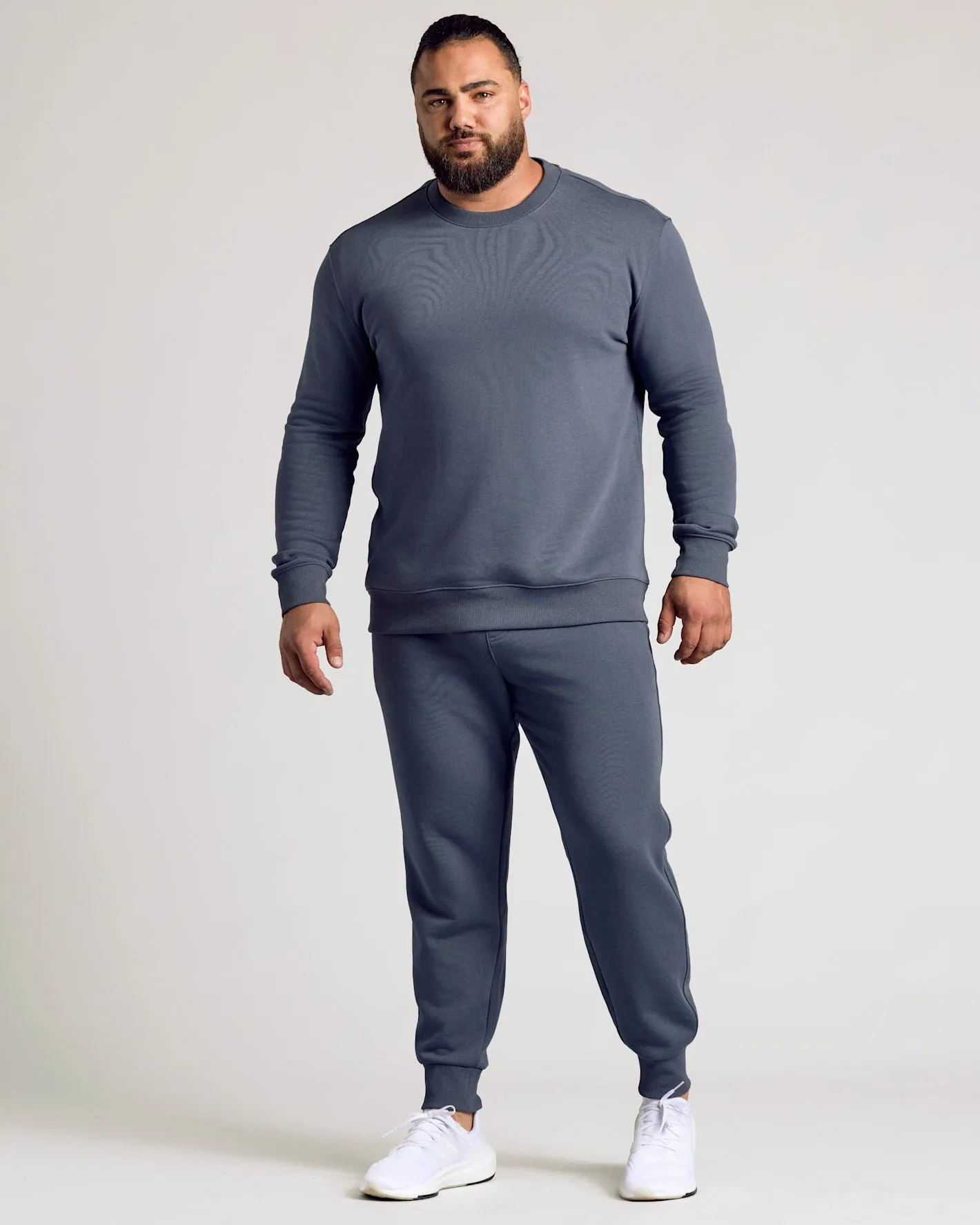 Stormy Pullover Fleece Crew & Jogger 2-Pack sold by True Classic product image thumbnail 2
