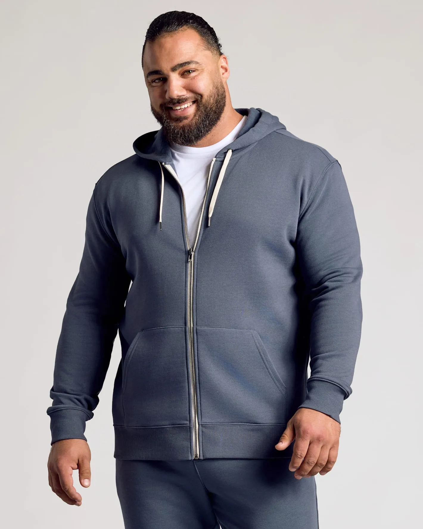 Stormy Fleece French Terry Zip Hoodie sold by True Classic