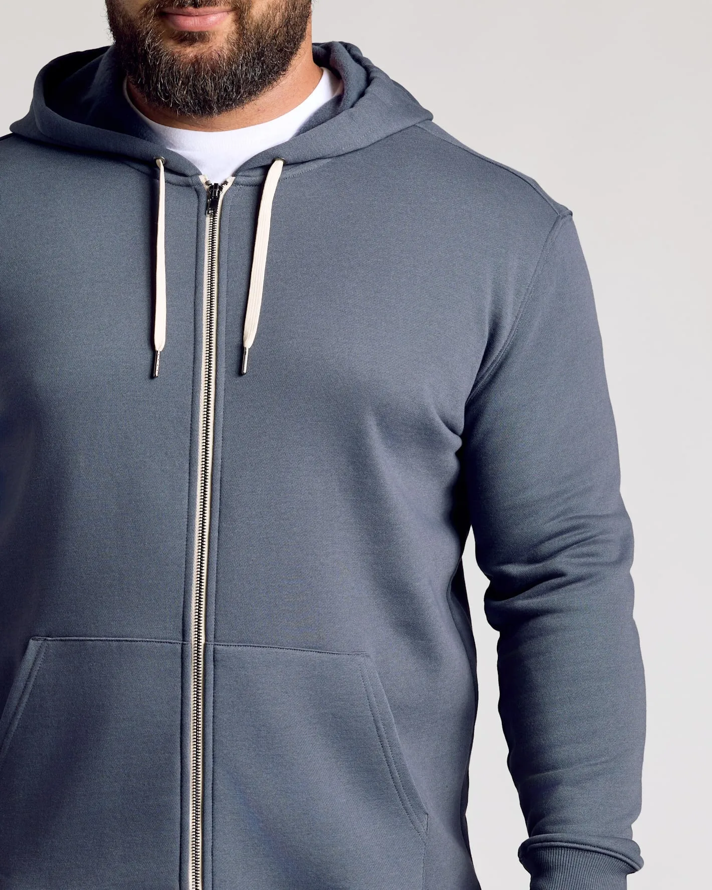 Stormy Fleece French Terry Zip Hoodie sold by True Classic product image thumbnail 5