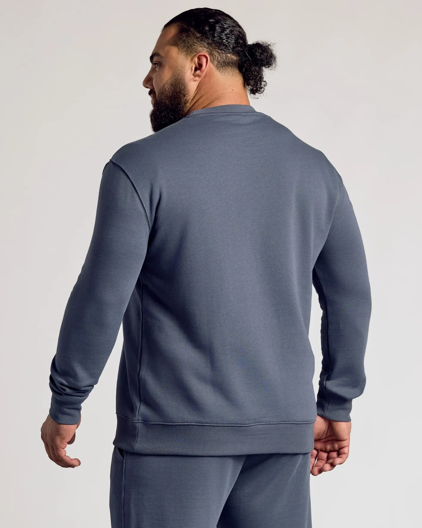 Stormy Fleece French Terry Pullover Crew Neck sold by True Classic product image thumbnail 3
