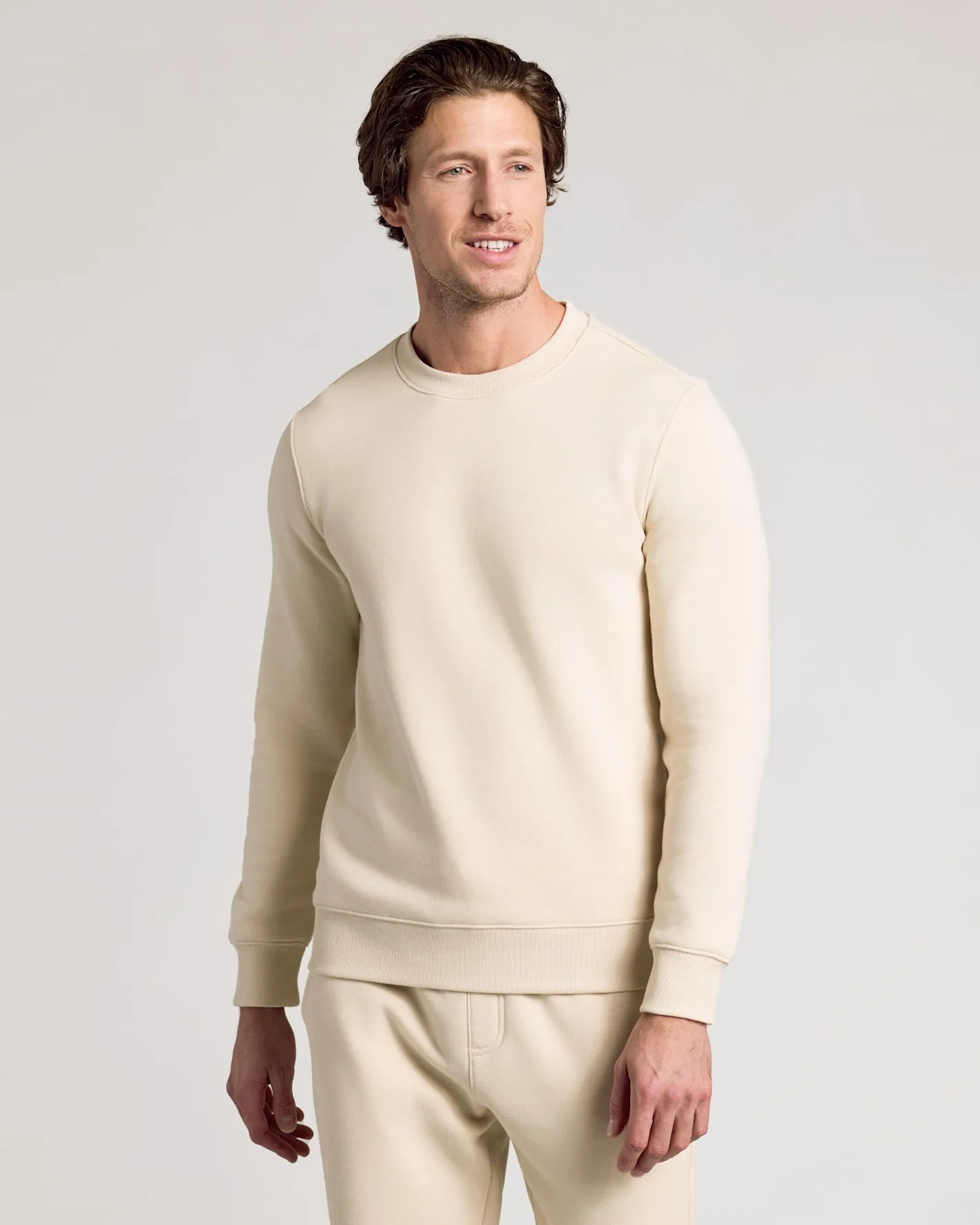 Dune Fleece French Terry Pullover Crew Neck sold by True Classic product image thumbnail 5