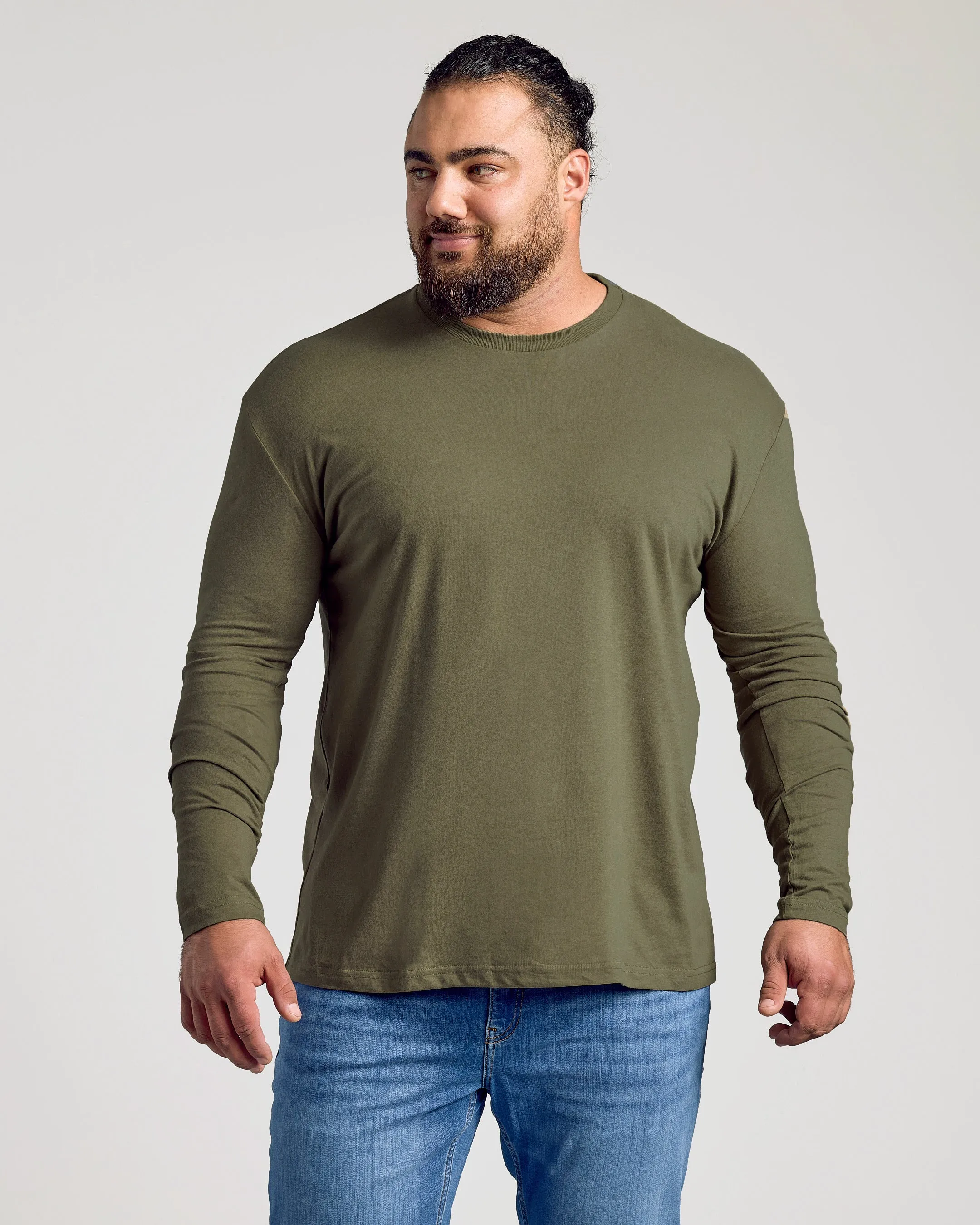 Essential Long Sleeve Crew 6-Pack sold by True Classic product image thumbnail 4