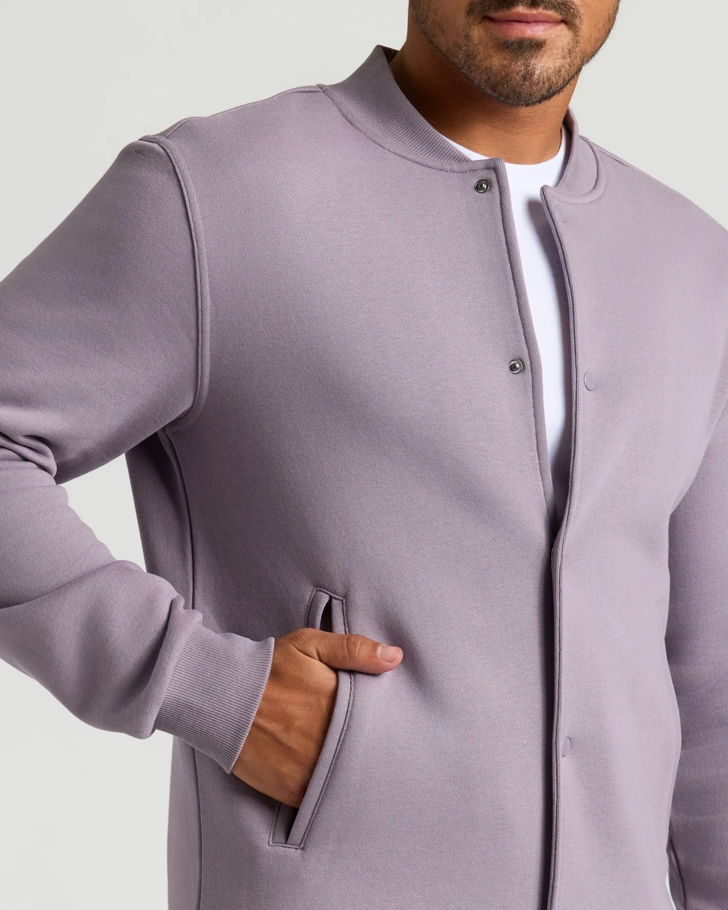 Thistle Fleece Bomber Jacket sold by True Classic product image thumbnail 5